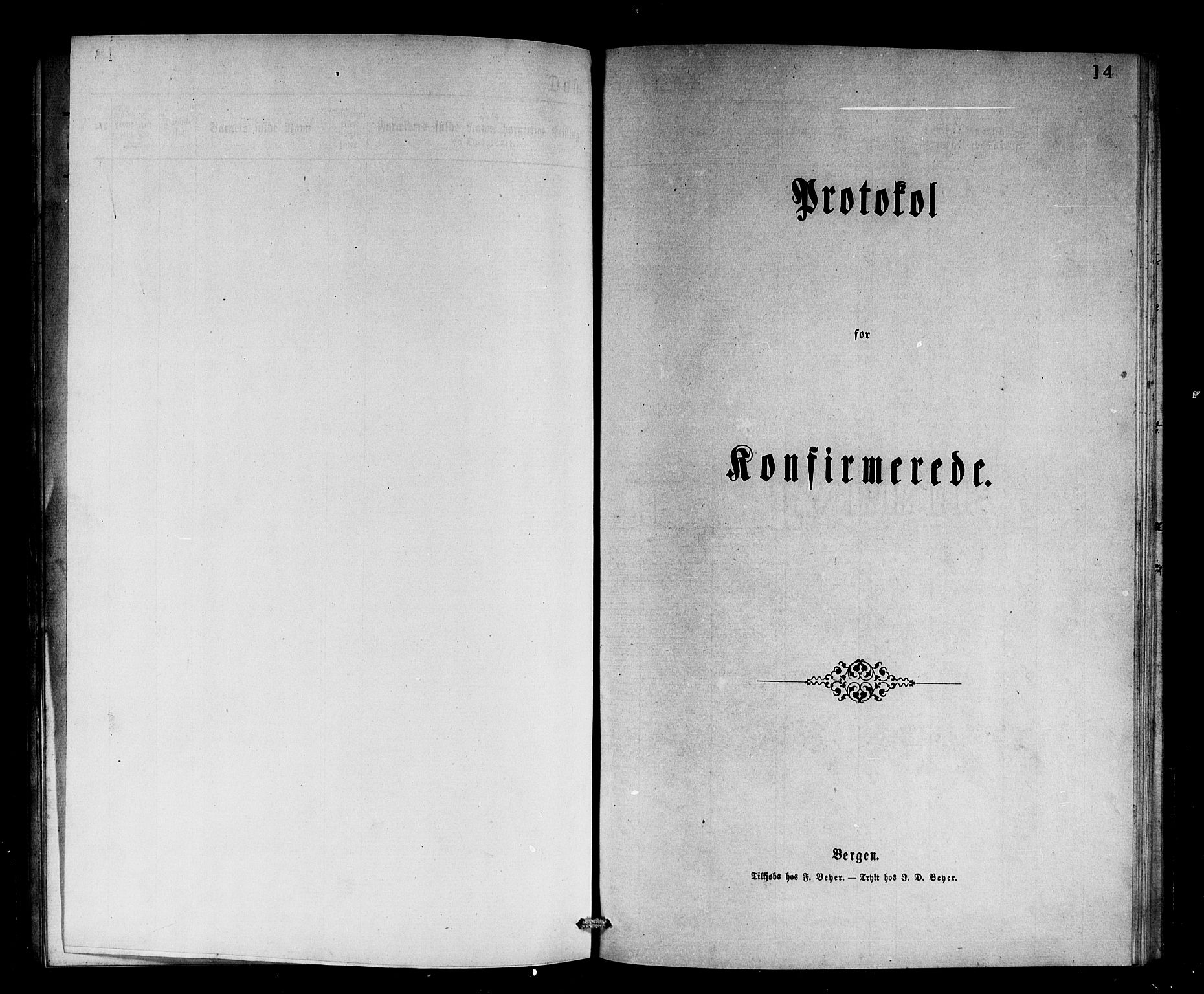 Stryn Sokneprestembete, SAB/A-82501: Parish register (copy) no. B 2, 1877-1881, p. 14