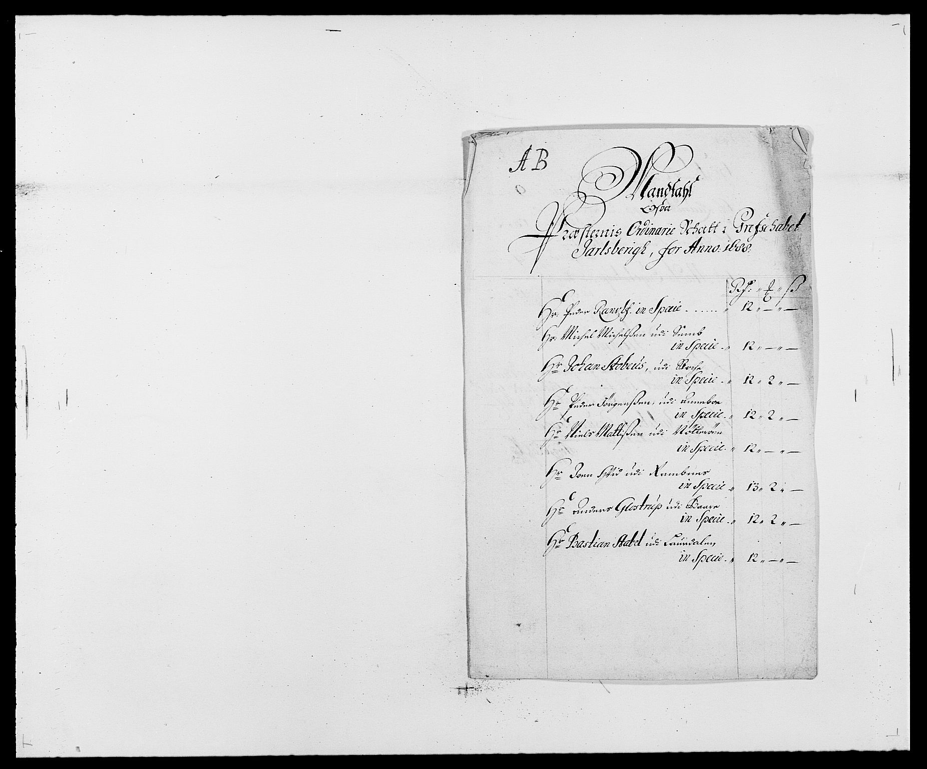 Rentekammeret inntil 1814, Reviderte regnskaper, Fogderegnskap, RA/EA-4092/R32/L1859: Fogderegnskap Jarlsberg grevskap, 1686-1690, p. 225