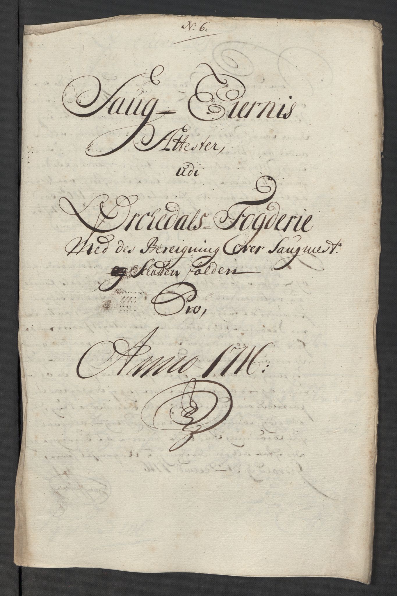 Rentekammeret inntil 1814, Reviderte regnskaper, Fogderegnskap, AV/RA-EA-4092/R60/L3967: Fogderegnskap Orkdal og Gauldal, 1716, p. 138