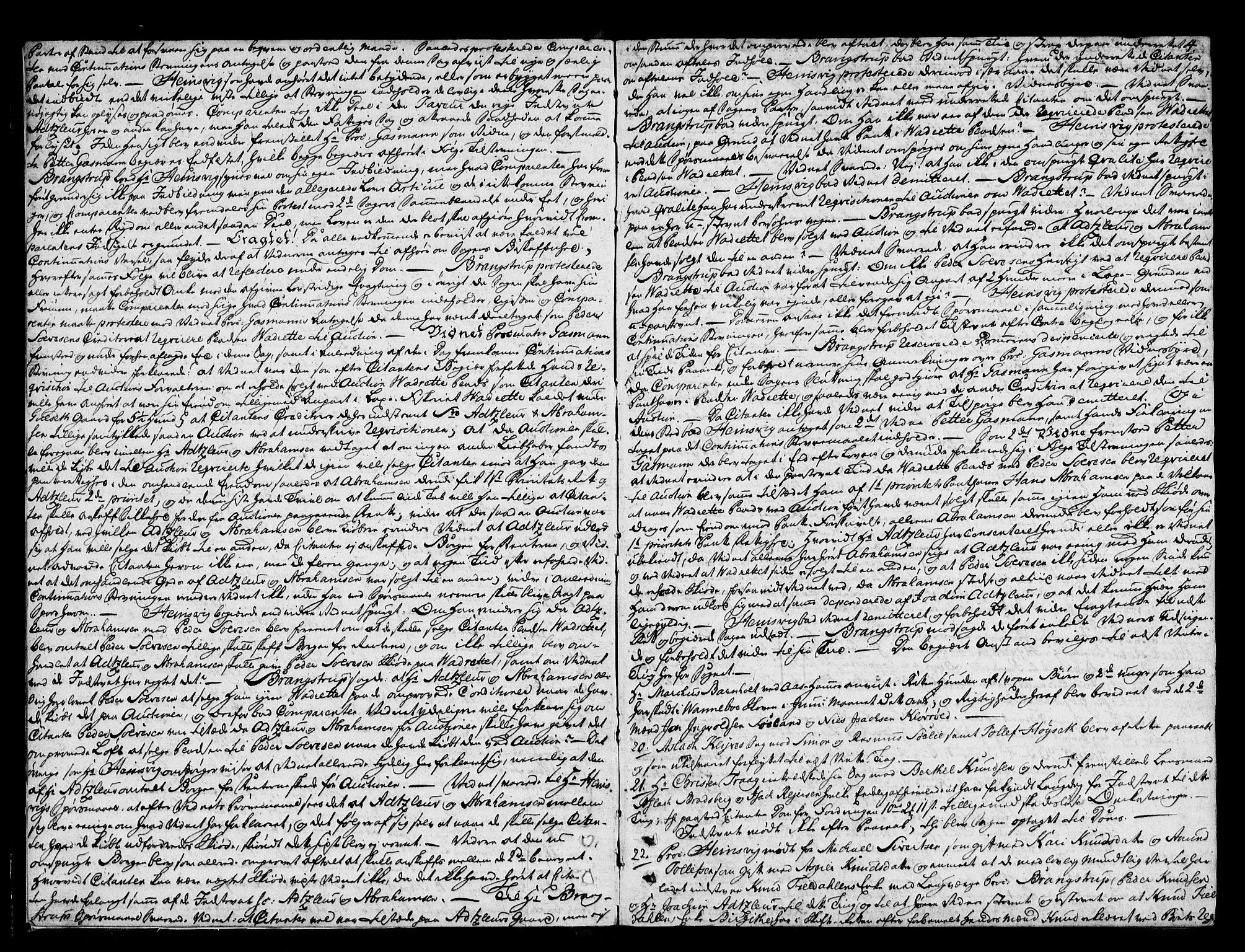 Bamble sorenskriveri, AV/SAKO-A-214/F/Fa/Faa/L0024: Tingbok, 1790-1797, p. 4
