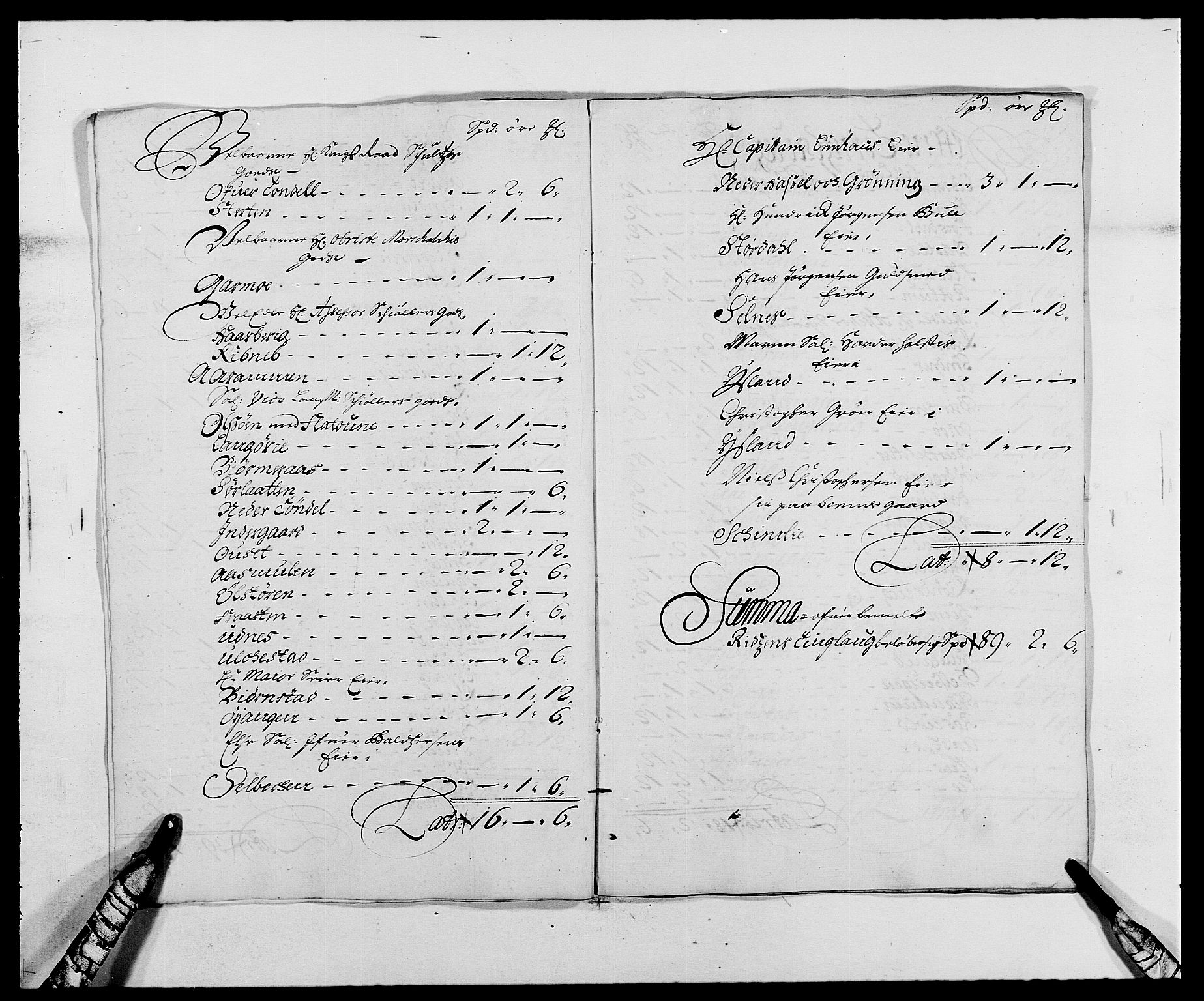 Rentekammeret inntil 1814, Reviderte regnskaper, Fogderegnskap, AV/RA-EA-4092/R57/L3847: Fogderegnskap Fosen, 1689, p. 83