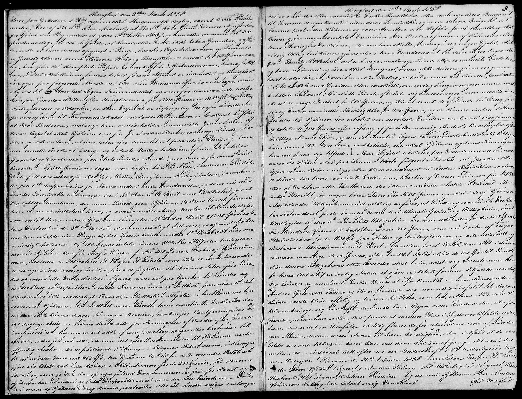 Midhordland sorenskriveri, AV/SAB-A-3001/1/G/Gb/Gbb/L0003a: Mortgage book no. II.B.b.3a, 1858-1860, p. 3