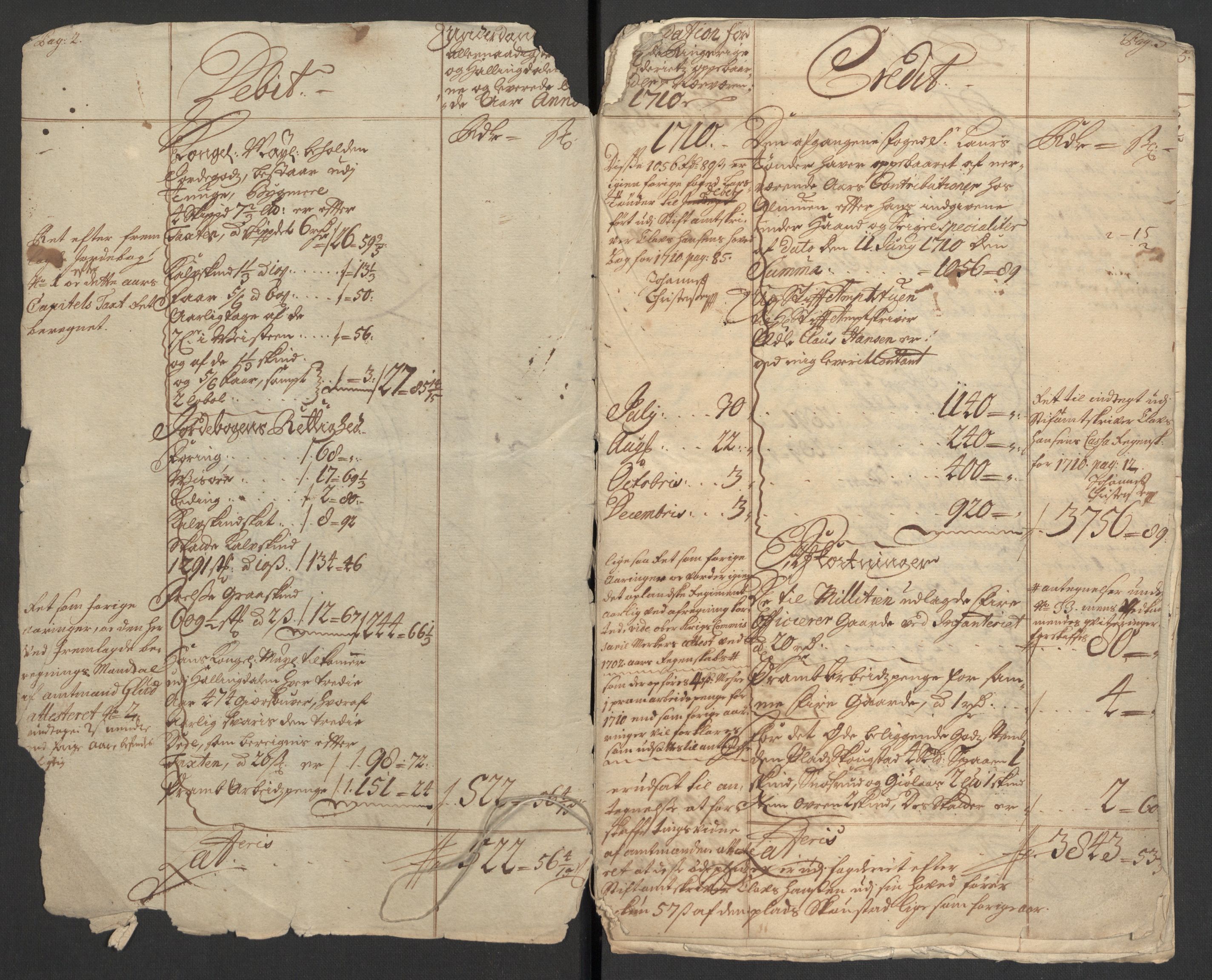 Rentekammeret inntil 1814, Reviderte regnskaper, Fogderegnskap, RA/EA-4092/R23/L1468: Fogderegnskap Ringerike og Hallingdal, 1709-1710, p. 250