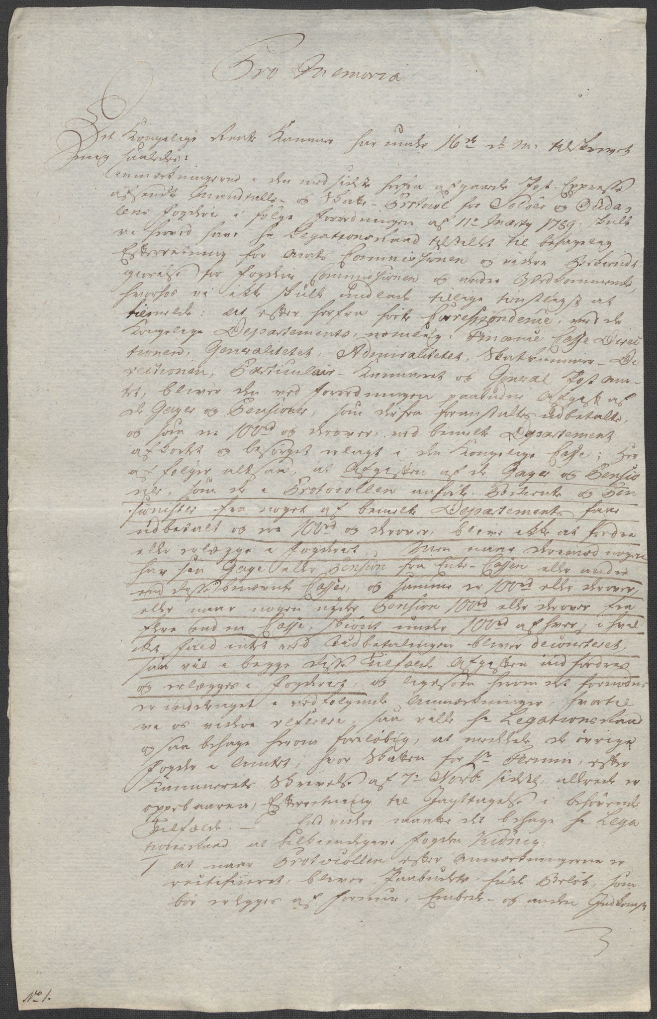 Rentekammeret inntil 1814, Reviderte regnskaper, Mindre regnskaper, AV/RA-EA-4068/Rf/Rfe/L0043: Skien, Solør og Odalen fogderi, 1789, p. 367