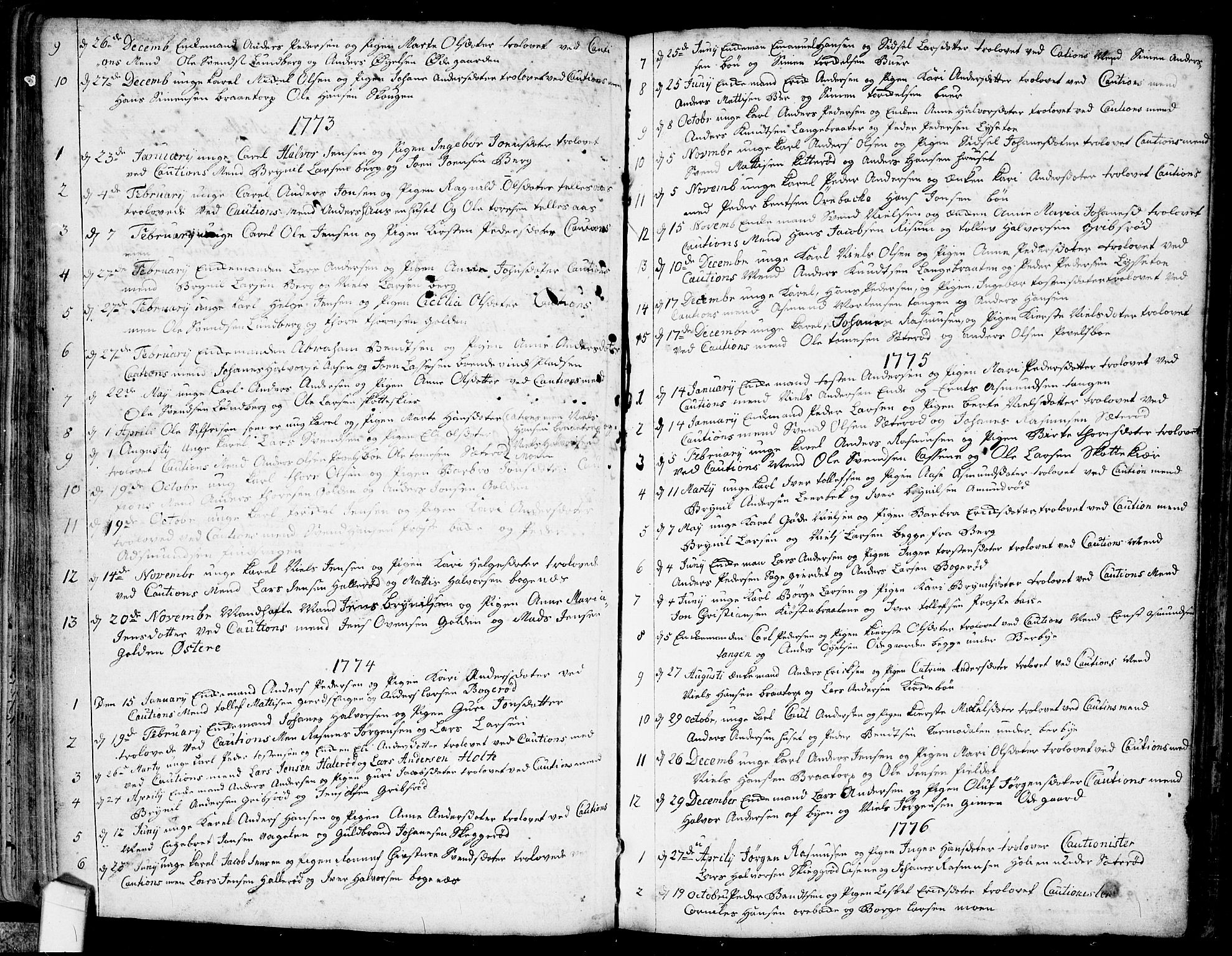 Idd prestekontor Kirkebøker, AV/SAO-A-10911/F/Fb/L0001: Parish register (official) no. II 1, 1720-1789, p. 97