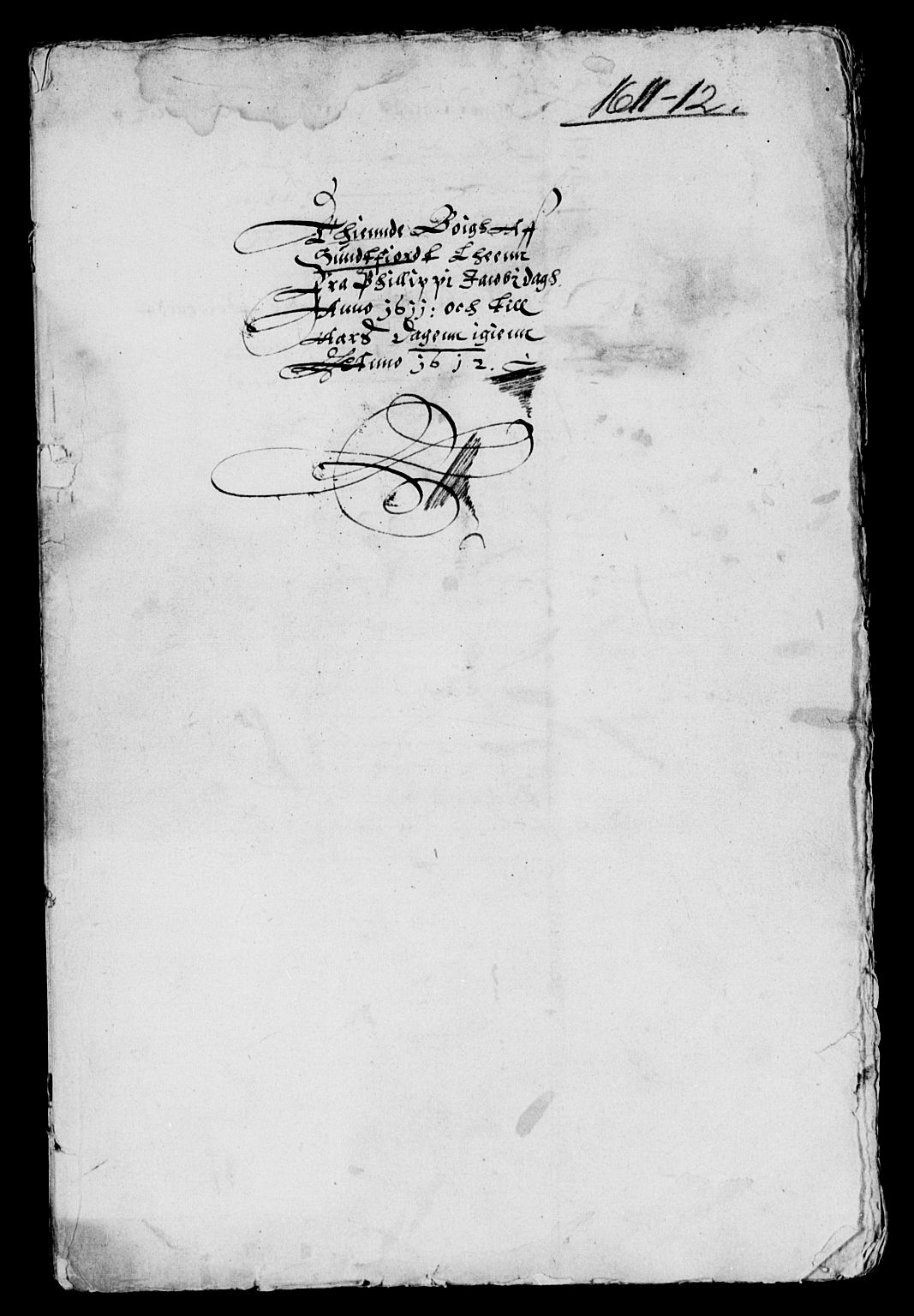 Rentekammeret inntil 1814, Reviderte regnskaper, Lensregnskaper, AV/RA-EA-5023/R/Rb/Rbt/L0009: Bergenhus len, 1609-1612