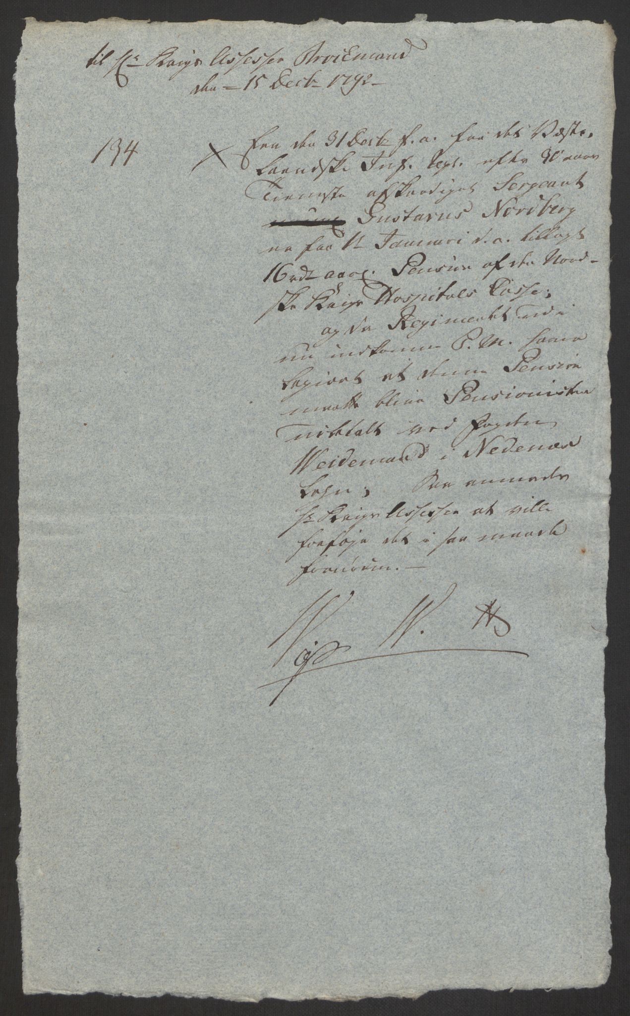 Forsvaret, Den norske kvesthuskasse/krigshospitalkasse, AV/RA-RAFA-1887/F/Fa/L0008: Konsepter, 1790-1793, p. 979