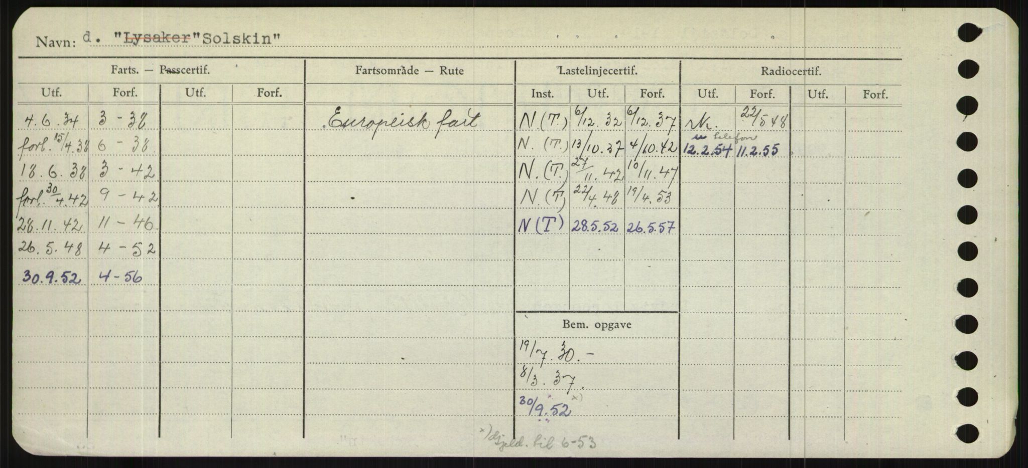 Sjøfartsdirektoratet med forløpere, Skipsmålingen, RA/S-1627/H/Hb/L0004: Fartøy, O-S, p. 400