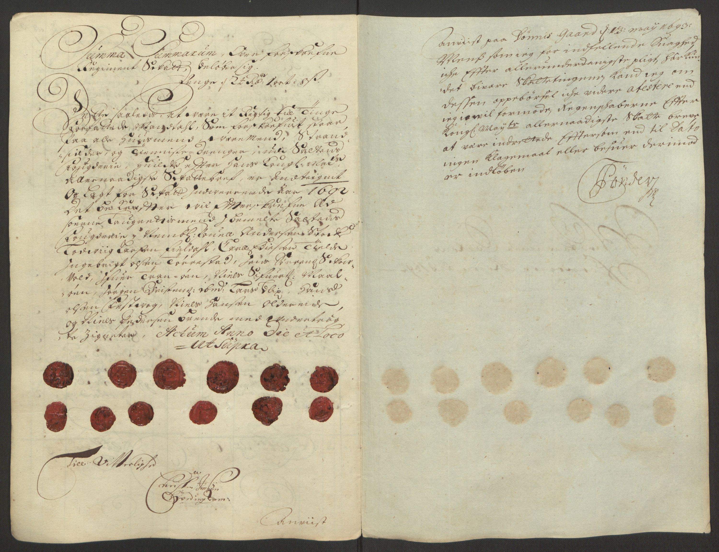 Rentekammeret inntil 1814, Reviderte regnskaper, Fogderegnskap, RA/EA-4092/R66/L4577: Fogderegnskap Salten, 1691-1693, p. 182