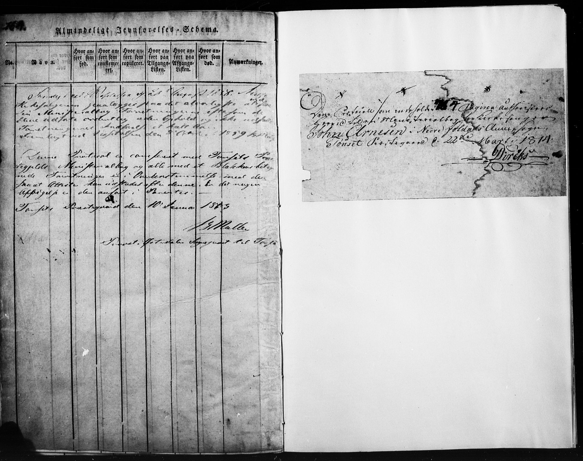 Tynset prestekontor, SAH/PREST-058/H/Ha/Hab/L0003: Parish register (copy) no. 3, 1814-1862