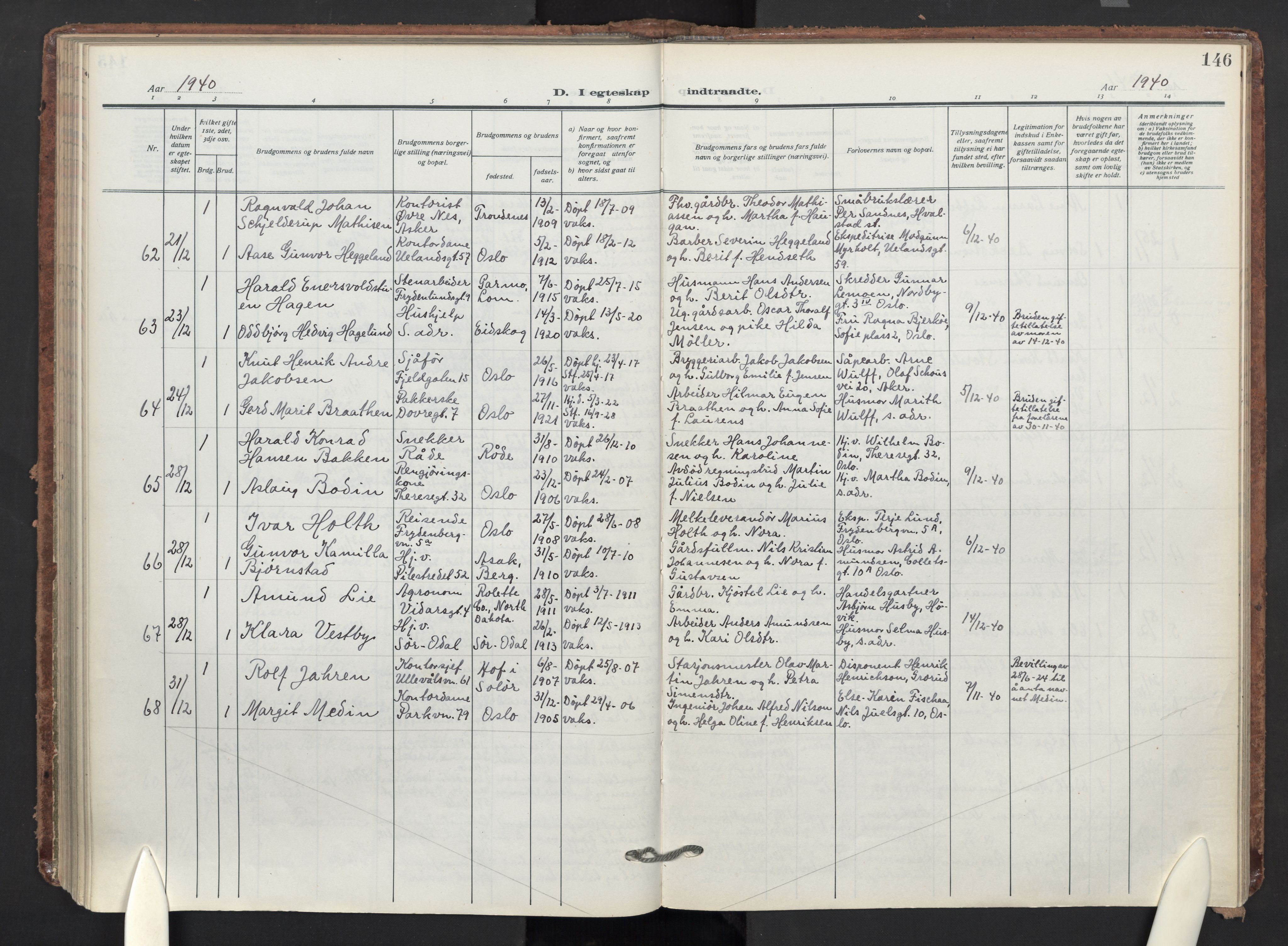 Markus prestekontor Kirkebøker, AV/SAO-A-10830/F/L0003: Parish register (official) no. 3, 1917-1942, p. 146