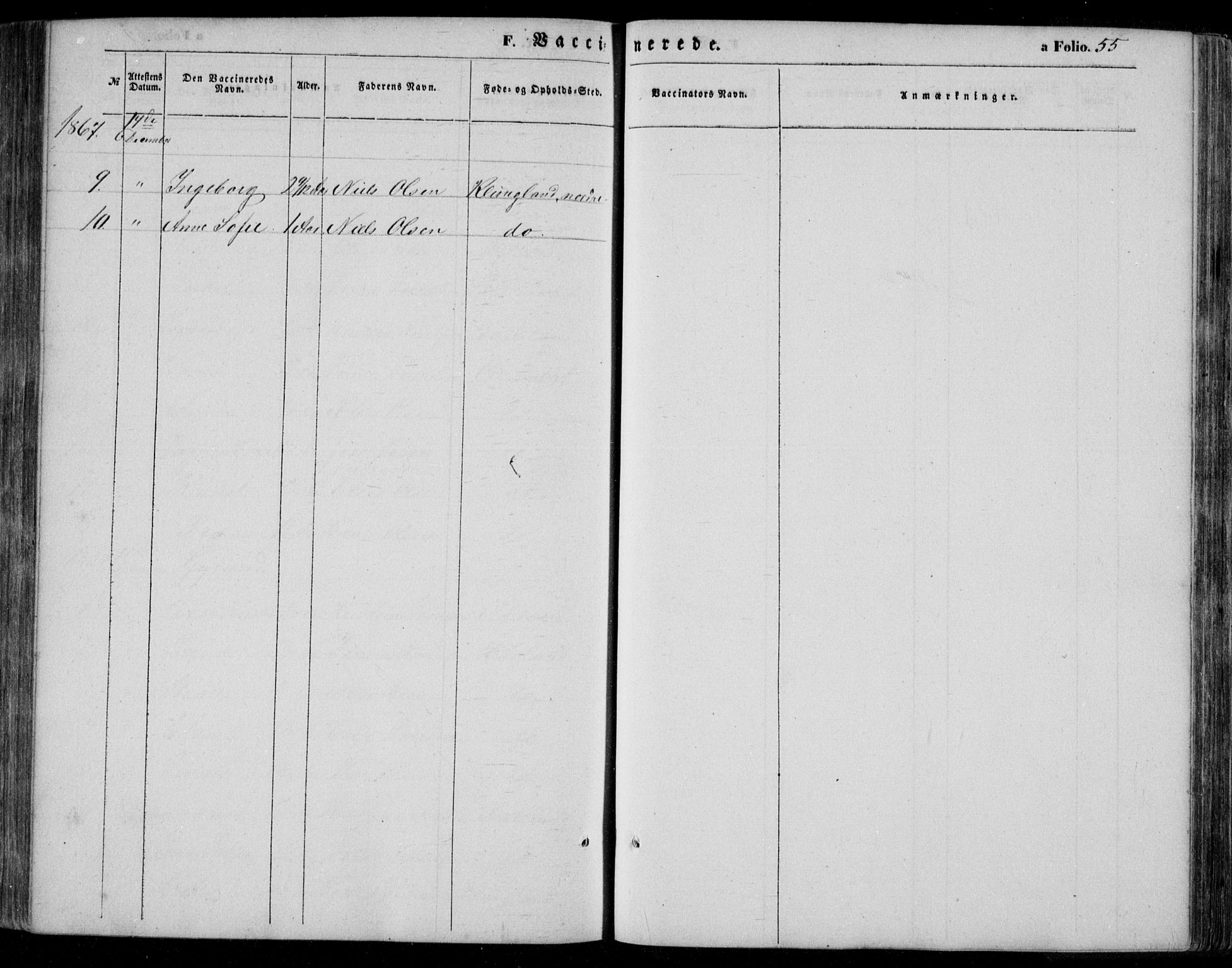 Bakke sokneprestkontor, SAK/1111-0002/F/Fa/Faa/L0005: Parish register (official) no. A 5, 1847-1855, p. 55