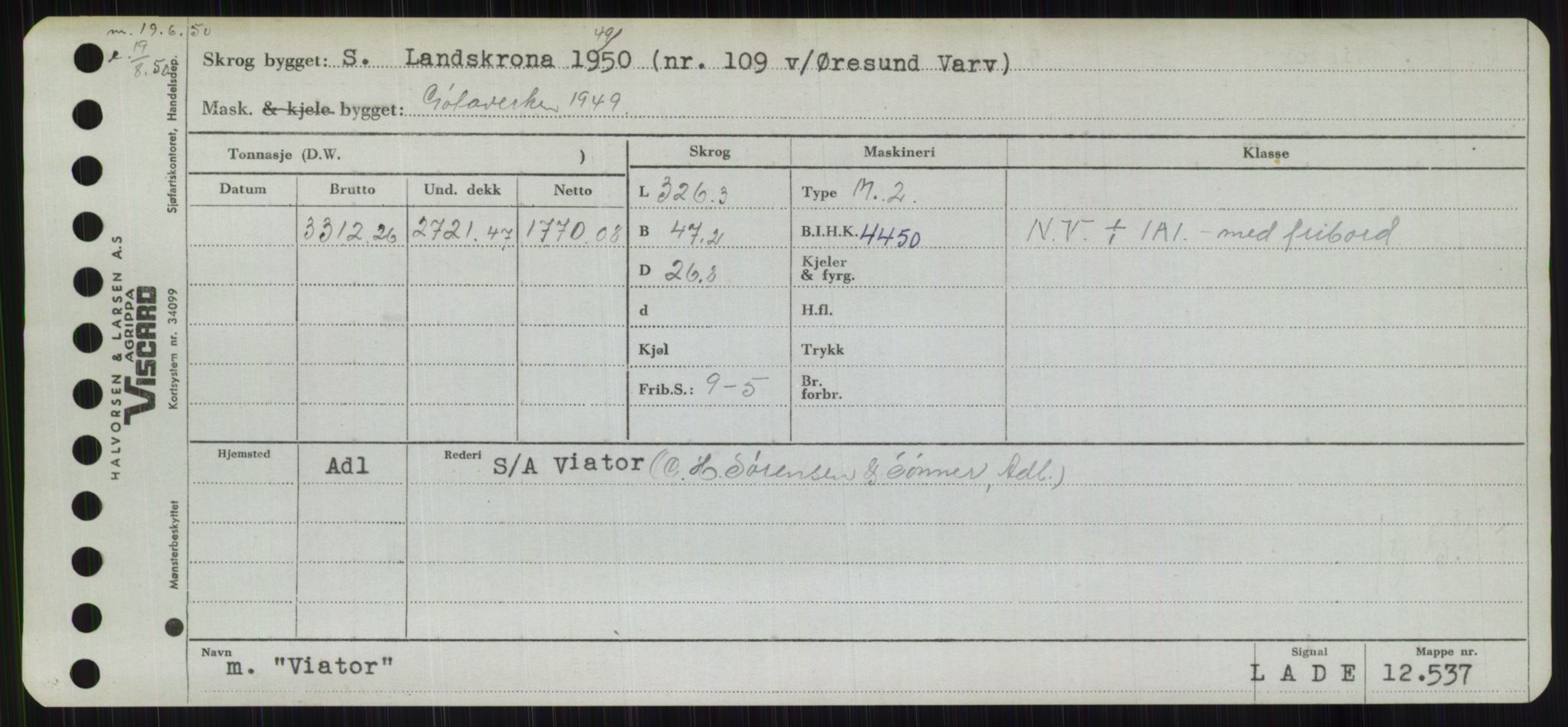 Sjøfartsdirektoratet med forløpere, Skipsmålingen, AV/RA-S-1627/H/Hb/L0005: Fartøy, T-Å, p. 319