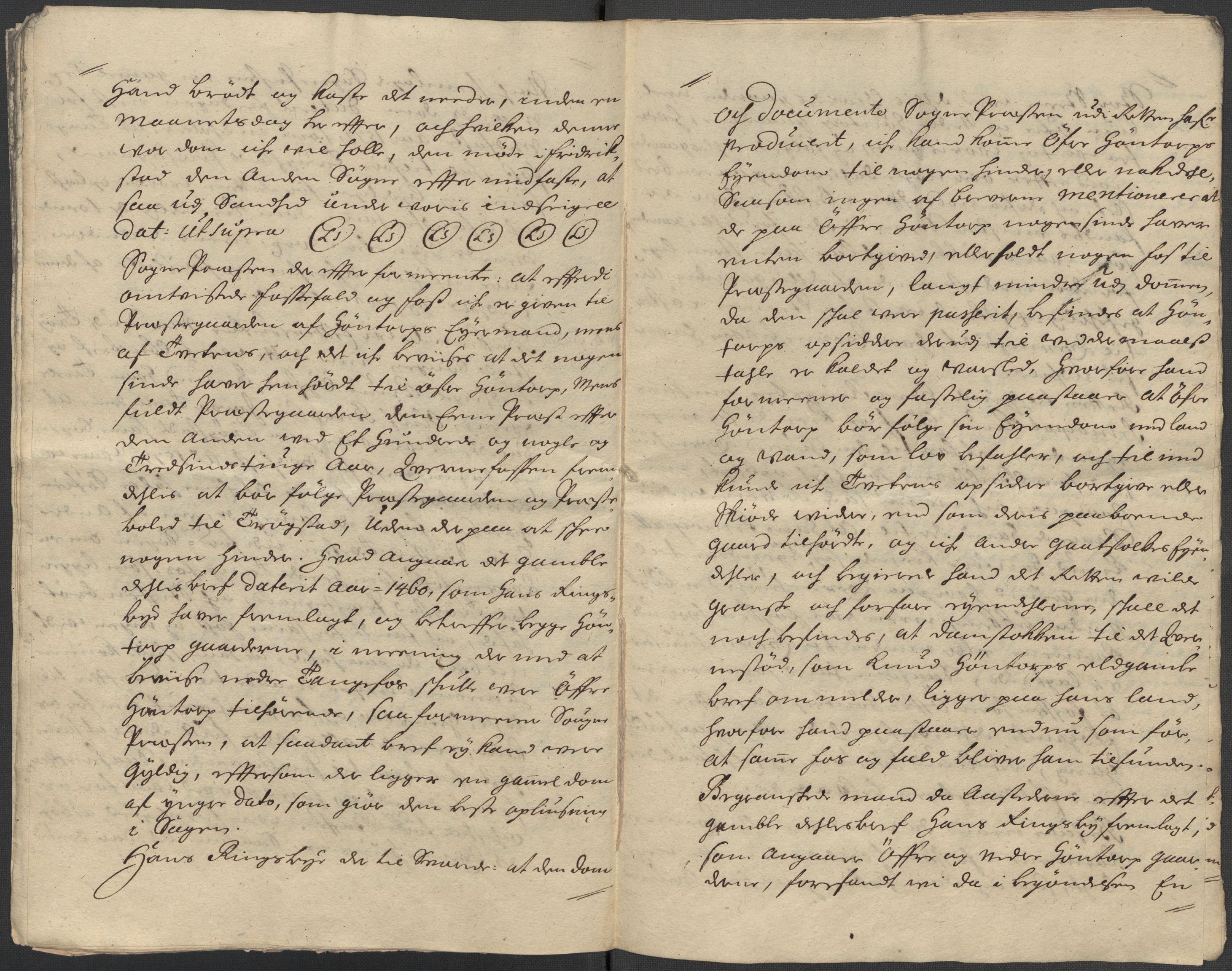 Riksarkivets diplomsamling, AV/RA-EA-5965/F15/L0004: Prestearkiv - Østfold, 1577-1709, p. 36