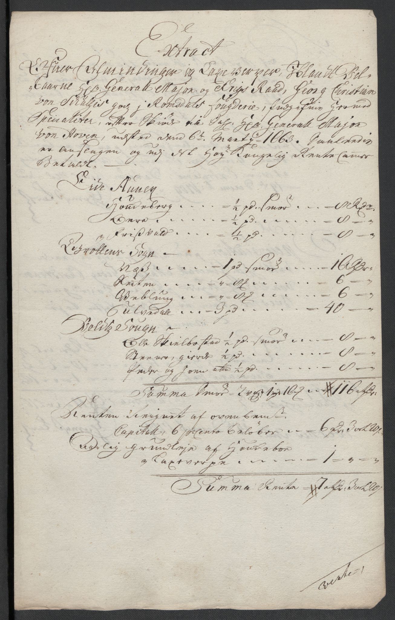Rentekammeret inntil 1814, Reviderte regnskaper, Fogderegnskap, RA/EA-4092/R55/L3659: Fogderegnskap Romsdal, 1709-1710, p. 111
