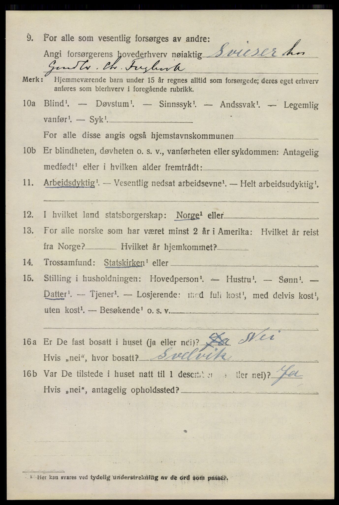 SAO, 1920 census for Moss land district, 1920, p. 6630