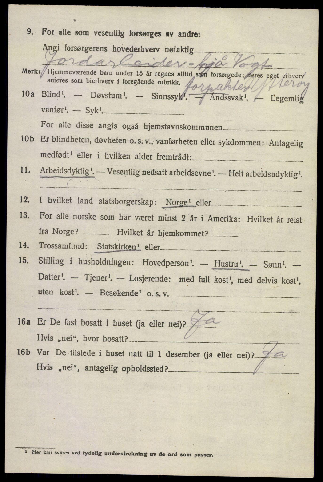 SAKO, 1920 census for Hedrum, 1920, p. 2398