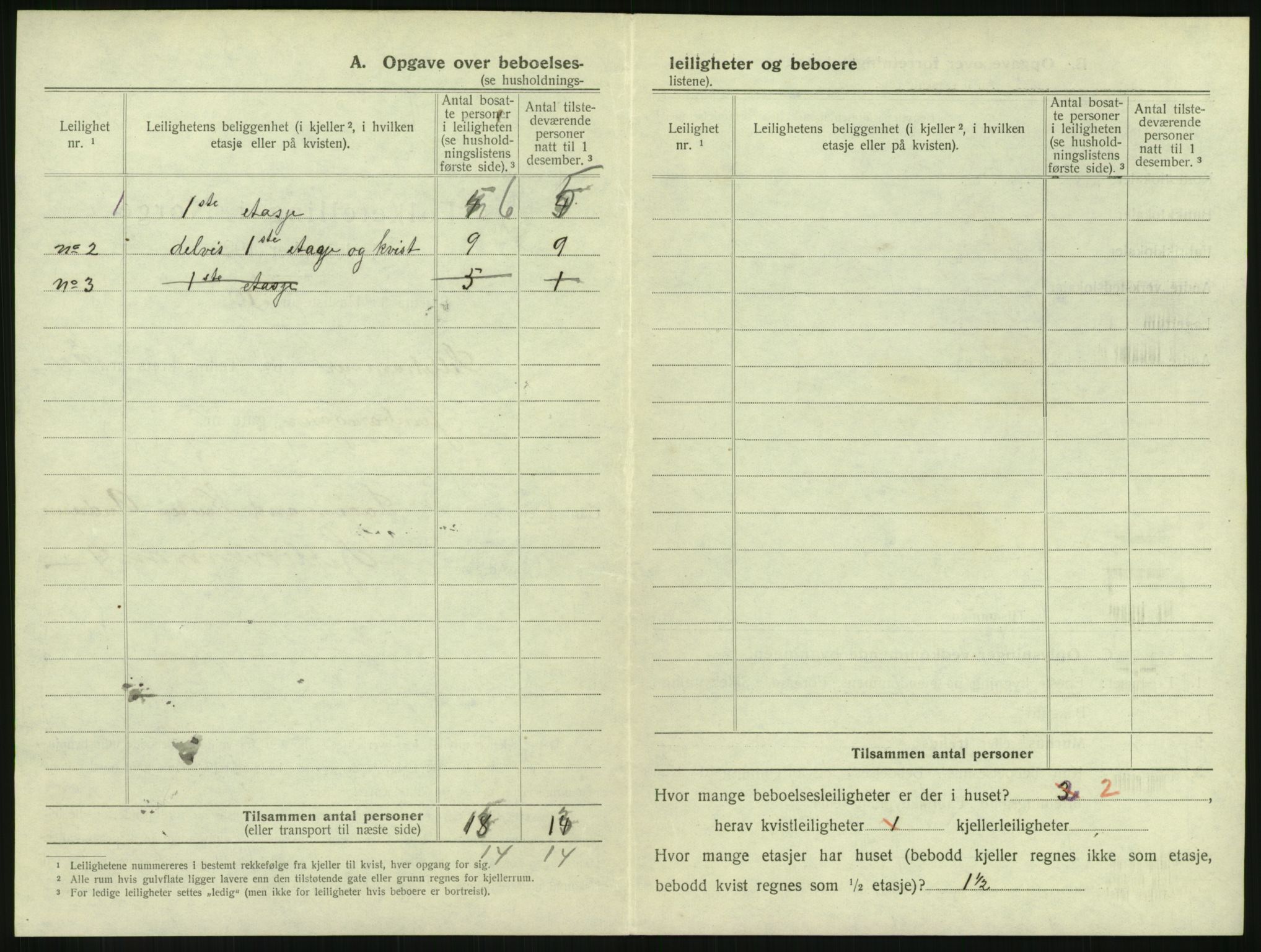 SAH, 1920 census for Lillehammer, 1920, p. 365