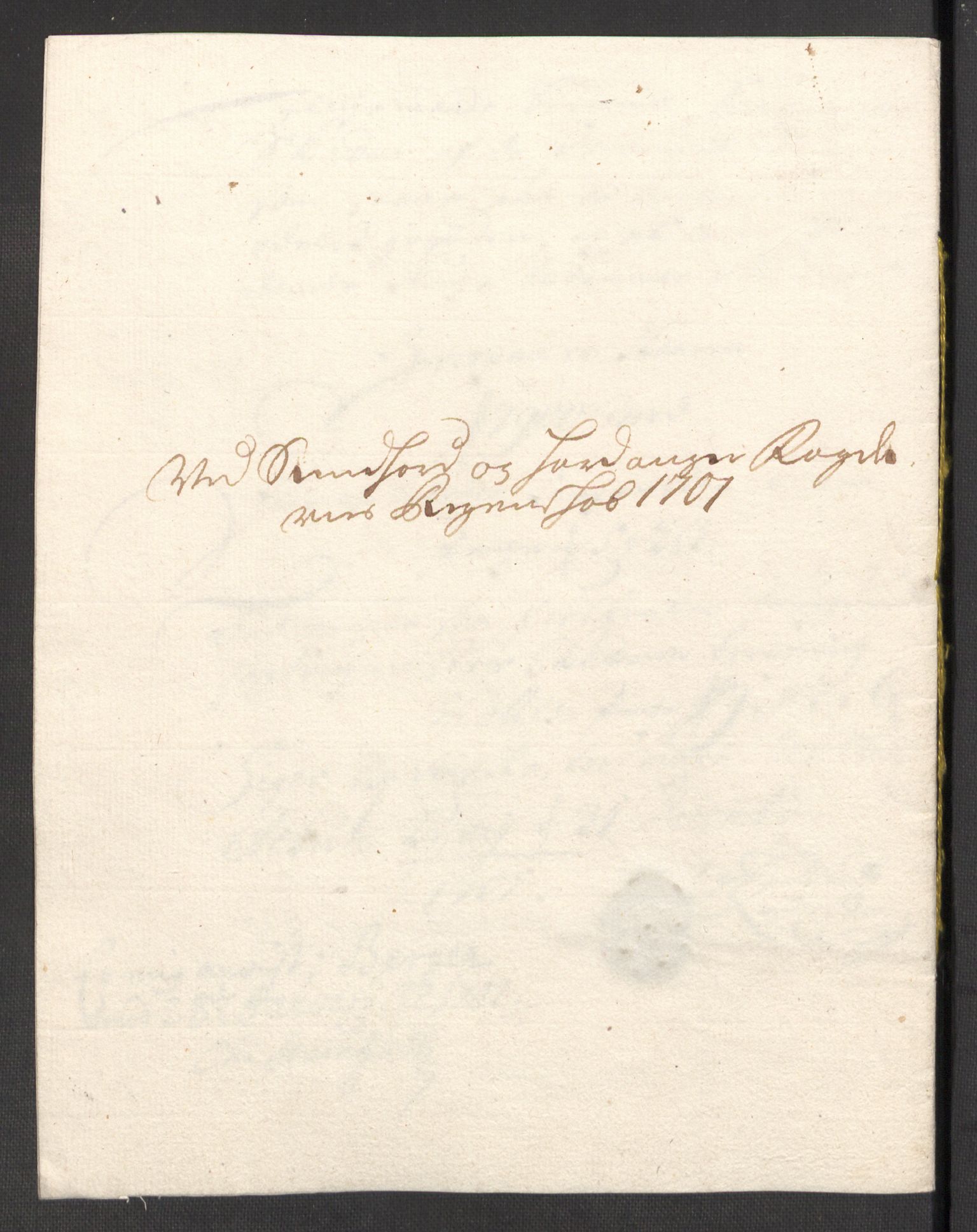 Rentekammeret inntil 1814, Reviderte regnskaper, Fogderegnskap, AV/RA-EA-4092/R48/L2979: Fogderegnskap Sunnhordland og Hardanger, 1700-1701, p. 412