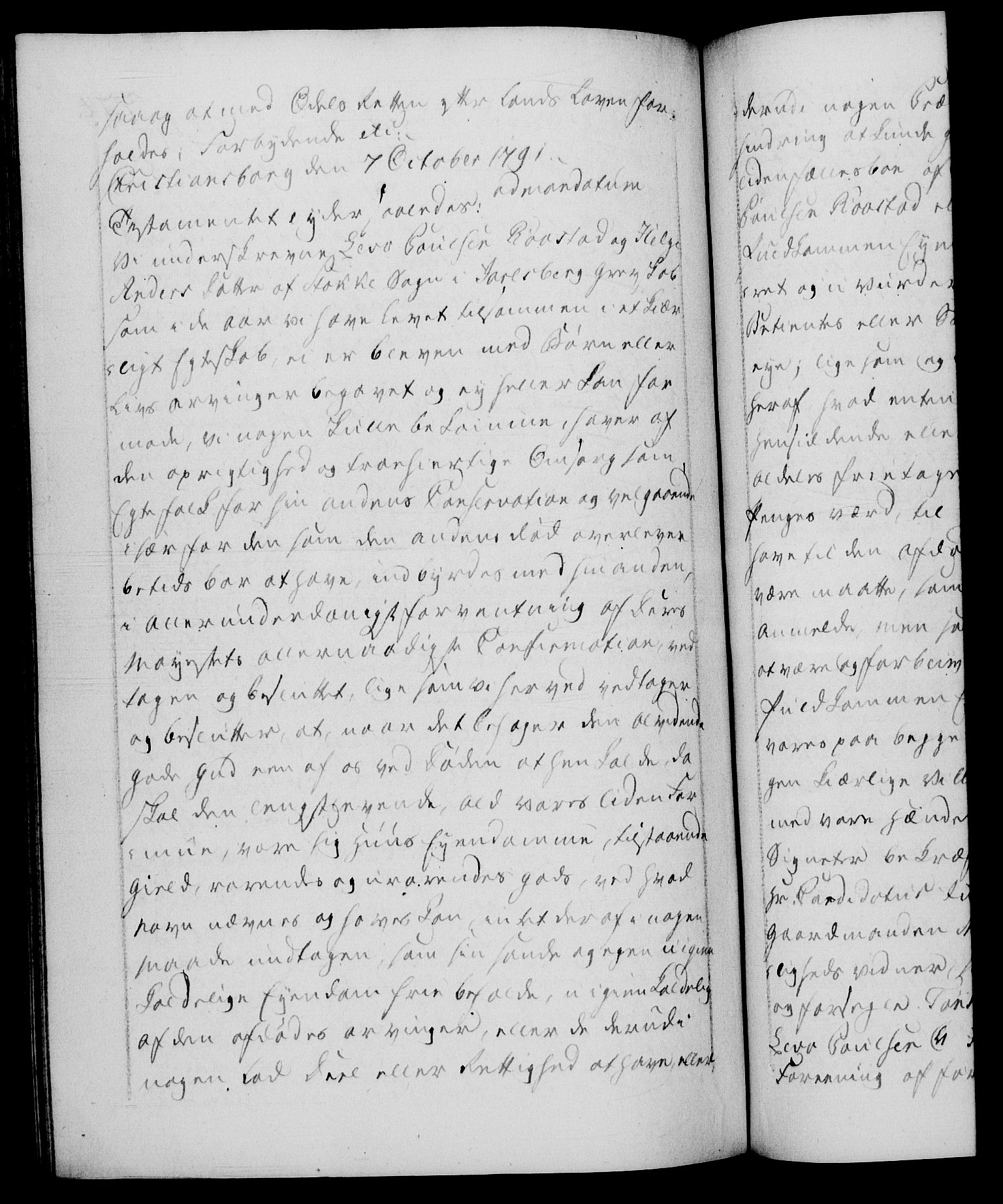 Danske Kanselli 1572-1799, AV/RA-EA-3023/F/Fc/Fca/Fcaa/L0053: Norske registre, 1790-1791, p. 774b