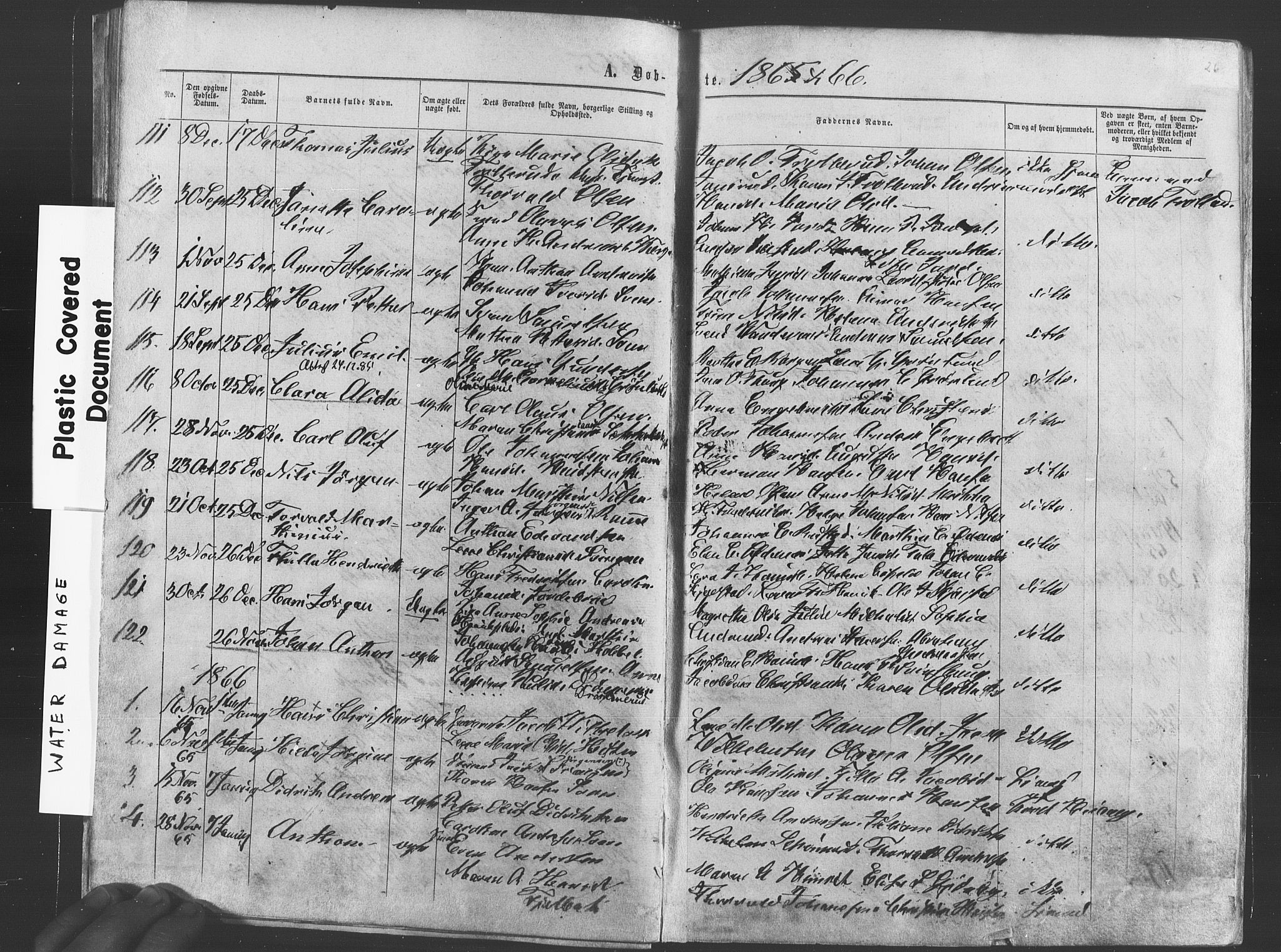 Vestby prestekontor Kirkebøker, SAO/A-10893/F/Fa/L0008: Parish register (official) no. I 8, 1863-1877, p. 26