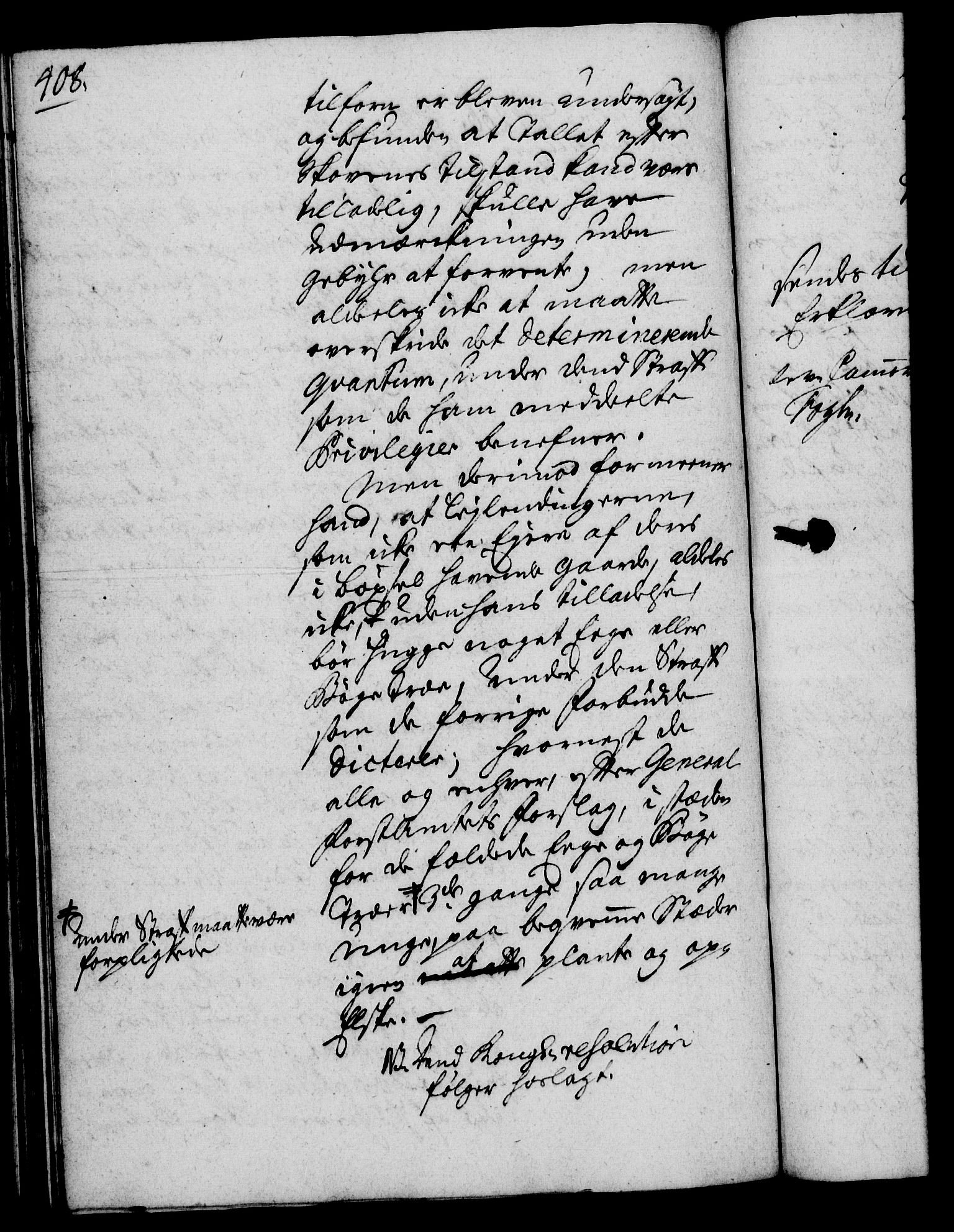Rentekammeret, Kammerkanselliet, RA/EA-3111/G/Gh/Gha/L0022: Norsk ekstraktmemorialprotokoll (merket RK 53.67), 1739-1741, p. 408