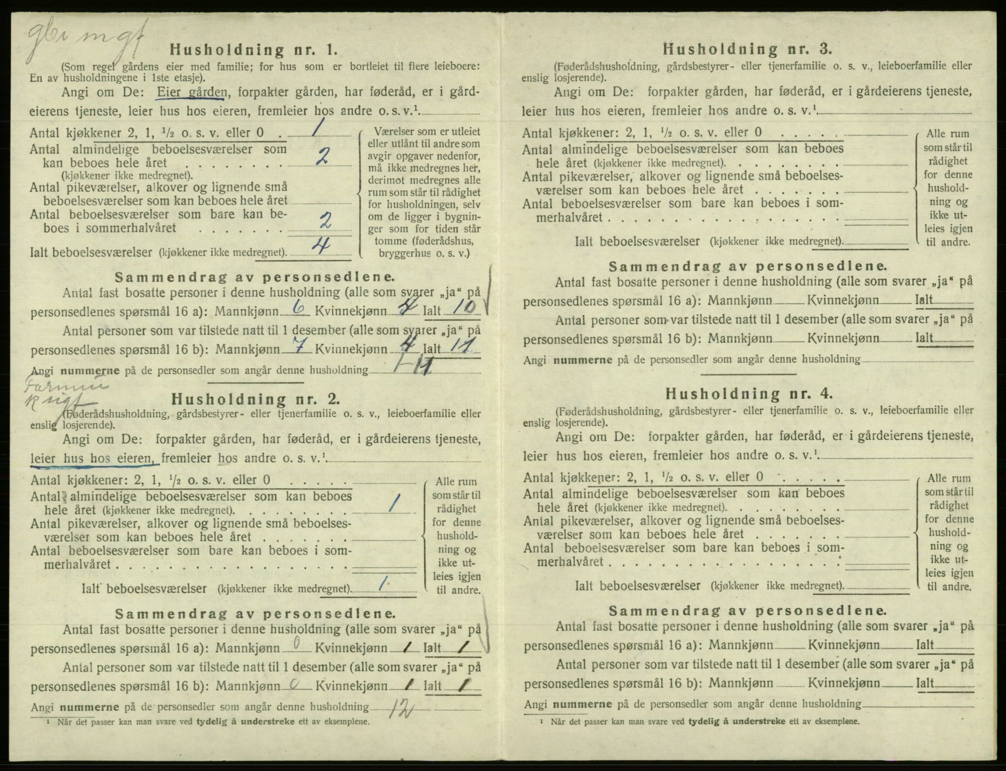 SAB, 1920 census for Samnanger, 1920, p. 567