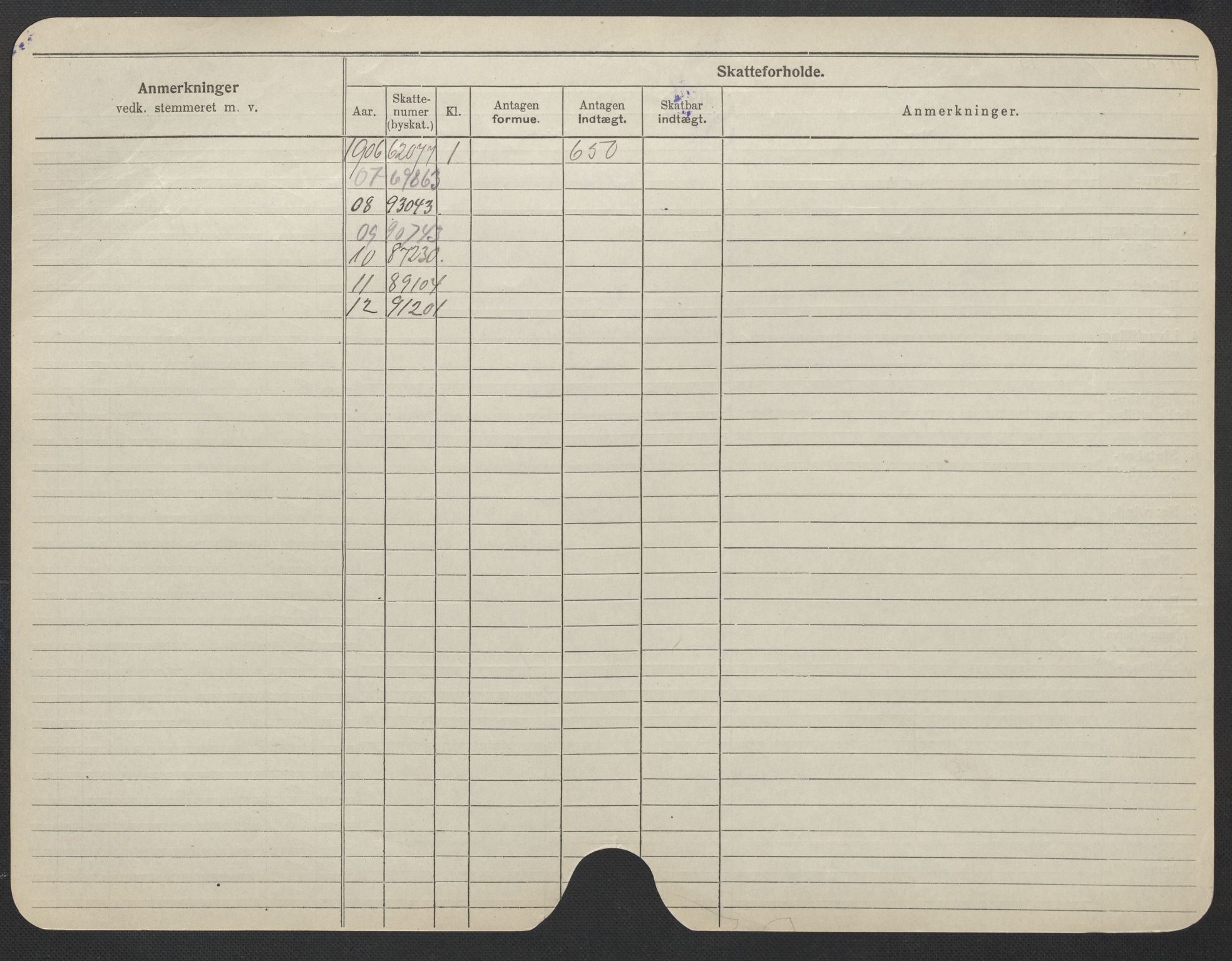 Oslo folkeregister, Registerkort, AV/SAO-A-11715/F/Fa/Fac/L0022: Kvinner, 1906-1914, p. 955b