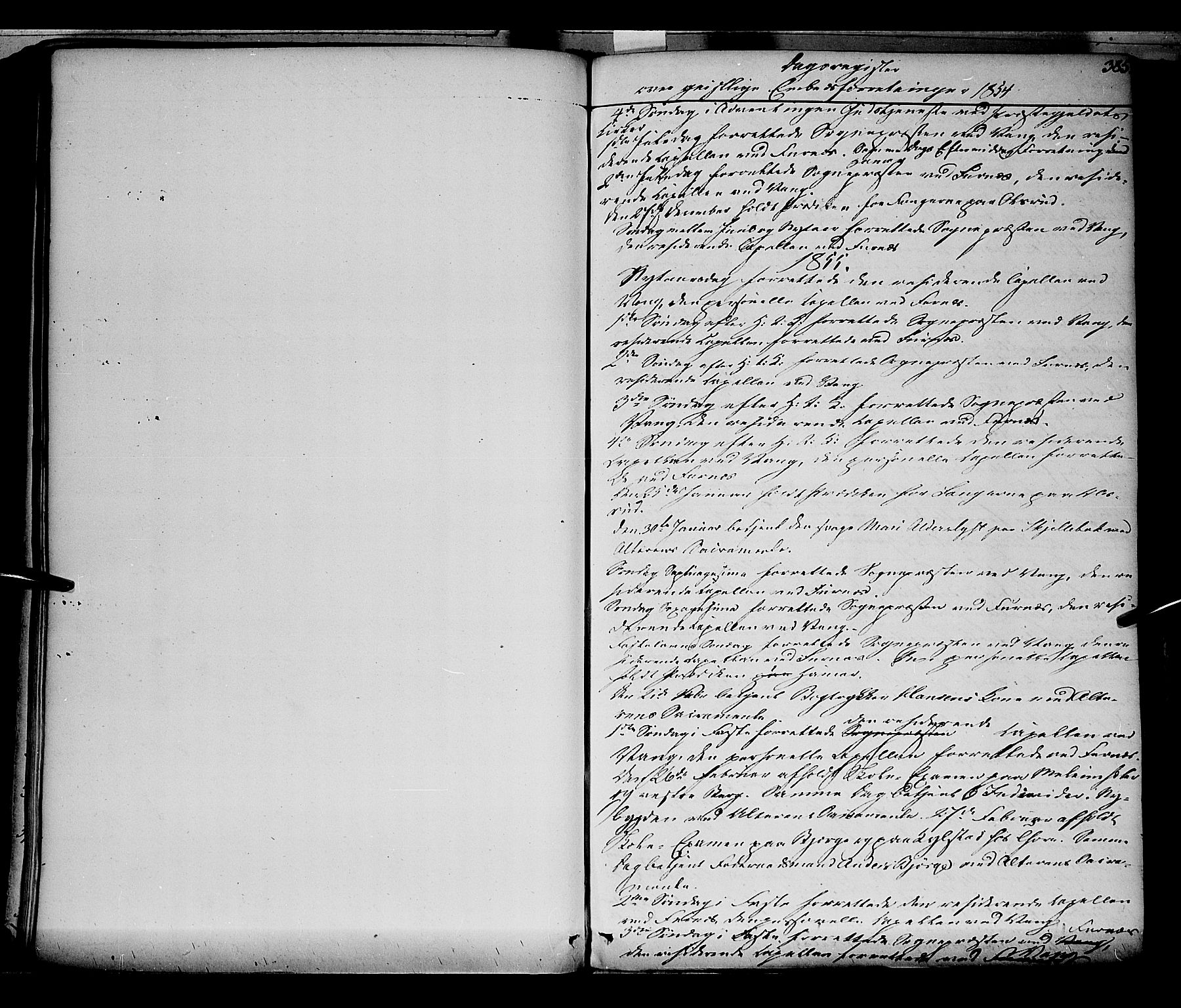Vang prestekontor, Hedmark, SAH/PREST-008/H/Ha/Haa/L0010: Parish register (official) no. 10, 1841-1855, p. 385
