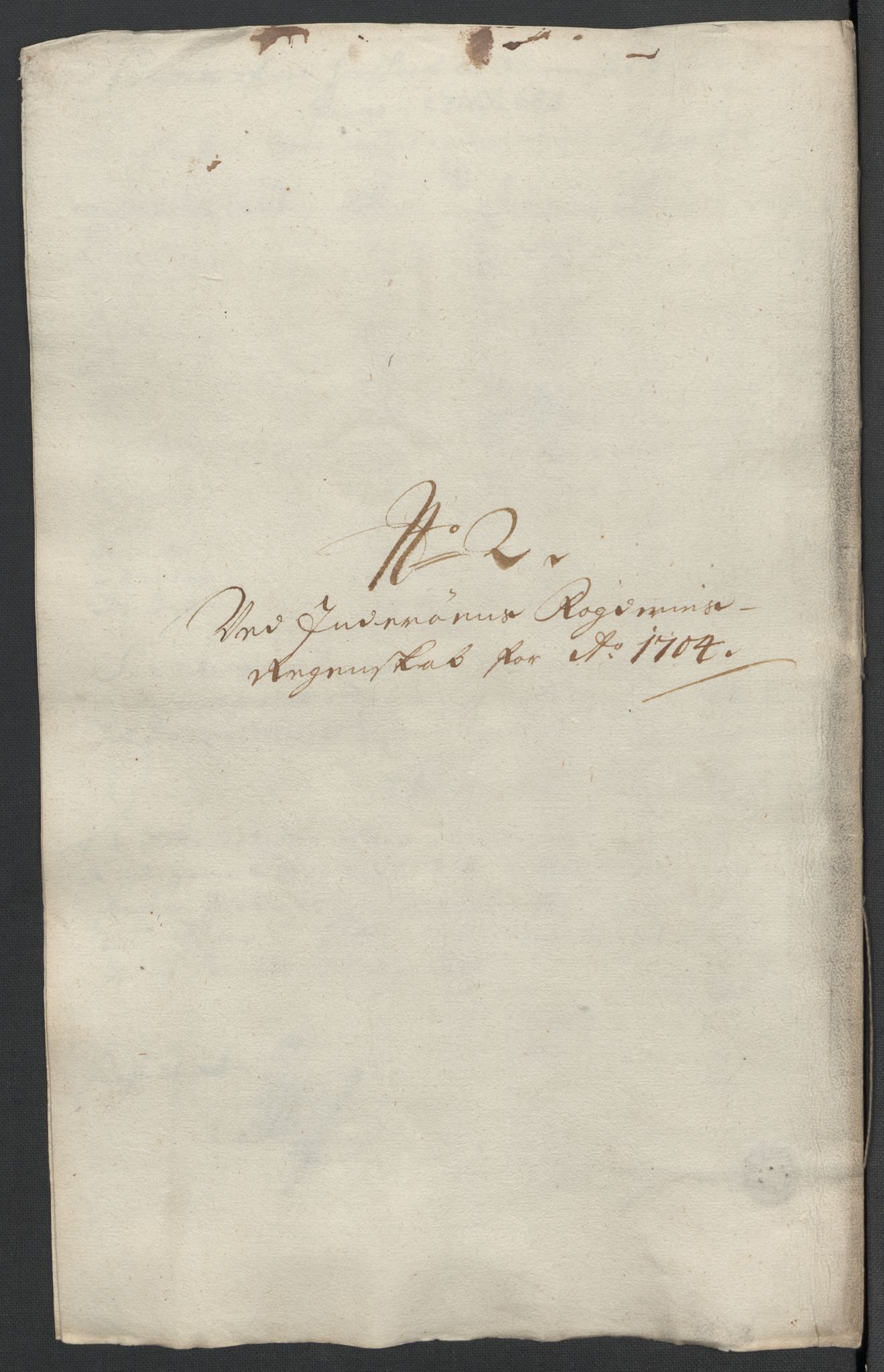 Rentekammeret inntil 1814, Reviderte regnskaper, Fogderegnskap, RA/EA-4092/R63/L4313: Fogderegnskap Inderøy, 1703-1704, p. 467