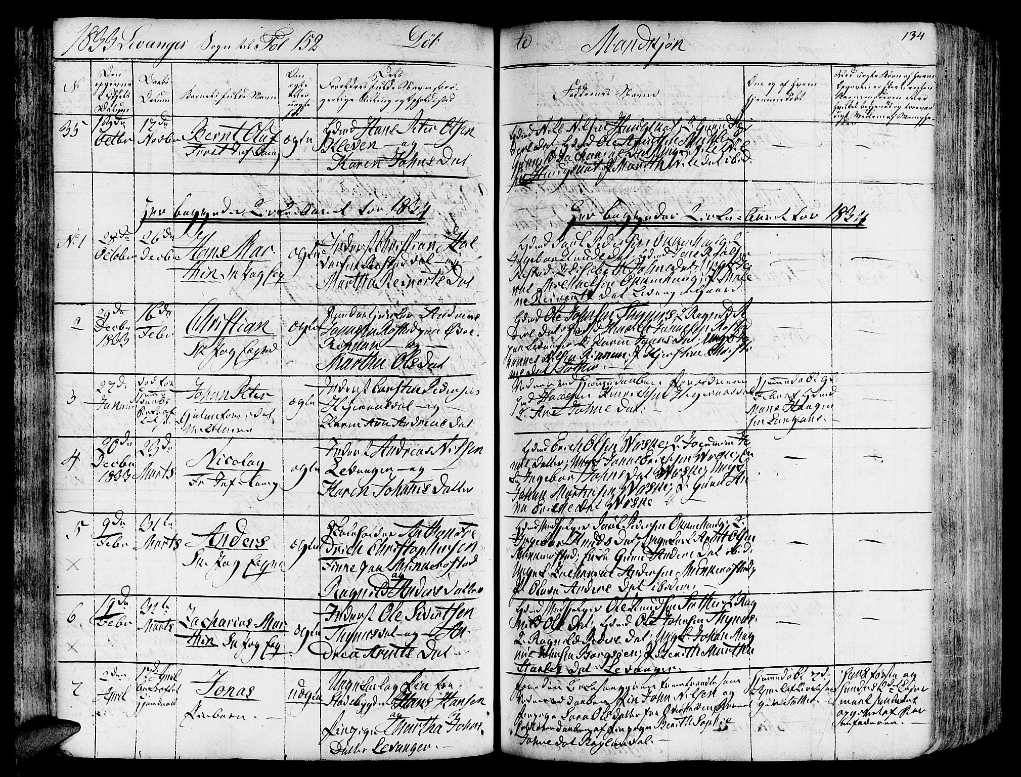 Ministerialprotokoller, klokkerbøker og fødselsregistre - Nord-Trøndelag, SAT/A-1458/717/L0152: Parish register (official) no. 717A05 /3, 1828-1836, p. 134