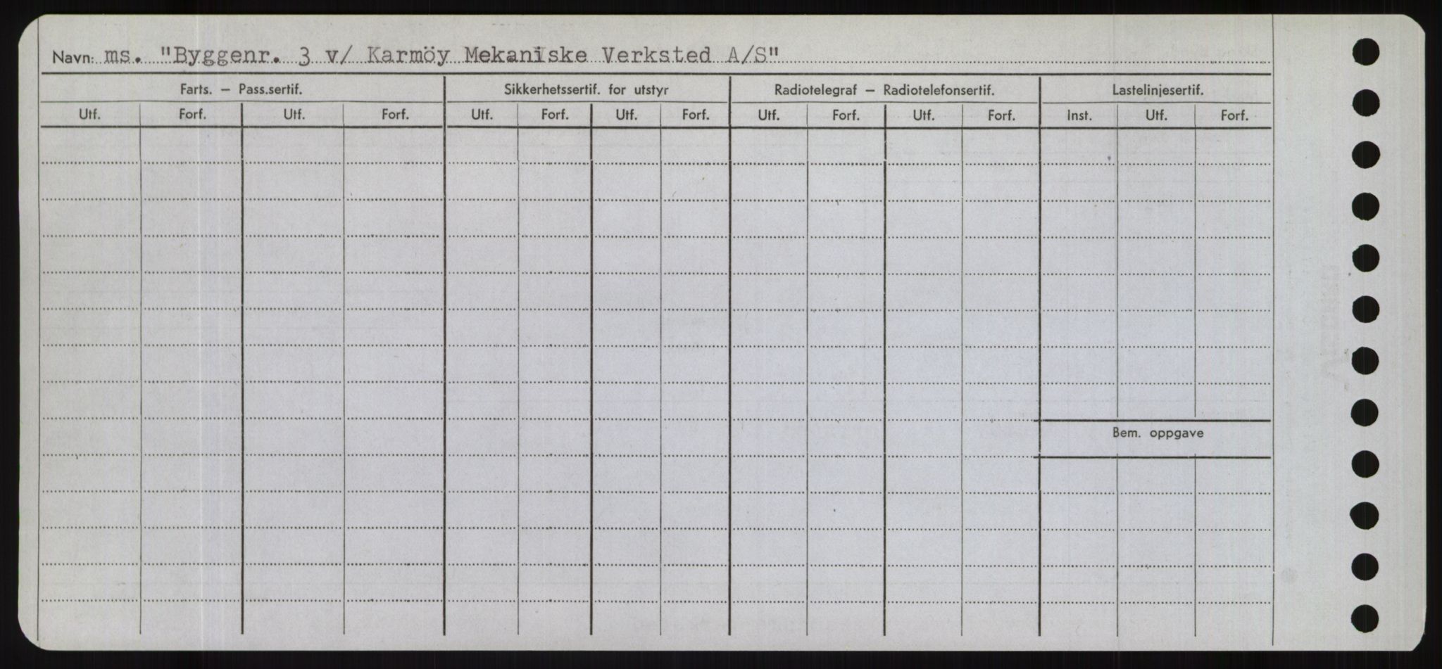 Sjøfartsdirektoratet med forløpere, Skipsmålingen, RA/S-1627/H/Hd/L0006: Fartøy, Byg-Båt, p. 408