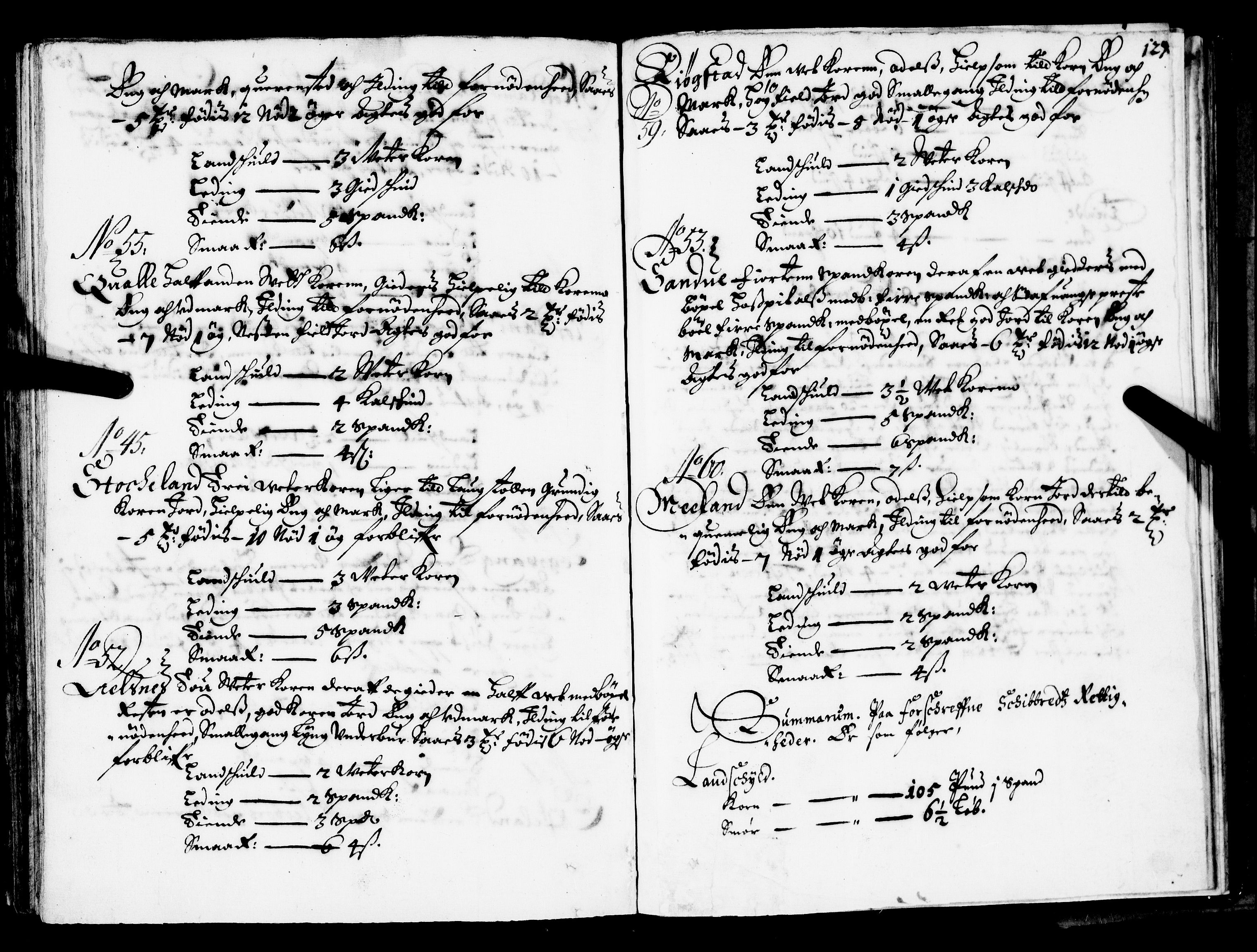 Rentekammeret inntil 1814, Realistisk ordnet avdeling, AV/RA-EA-4070/N/Nb/Nba/L0032: Jæren og Dalane fogderi, 1668, p. 126b-127a