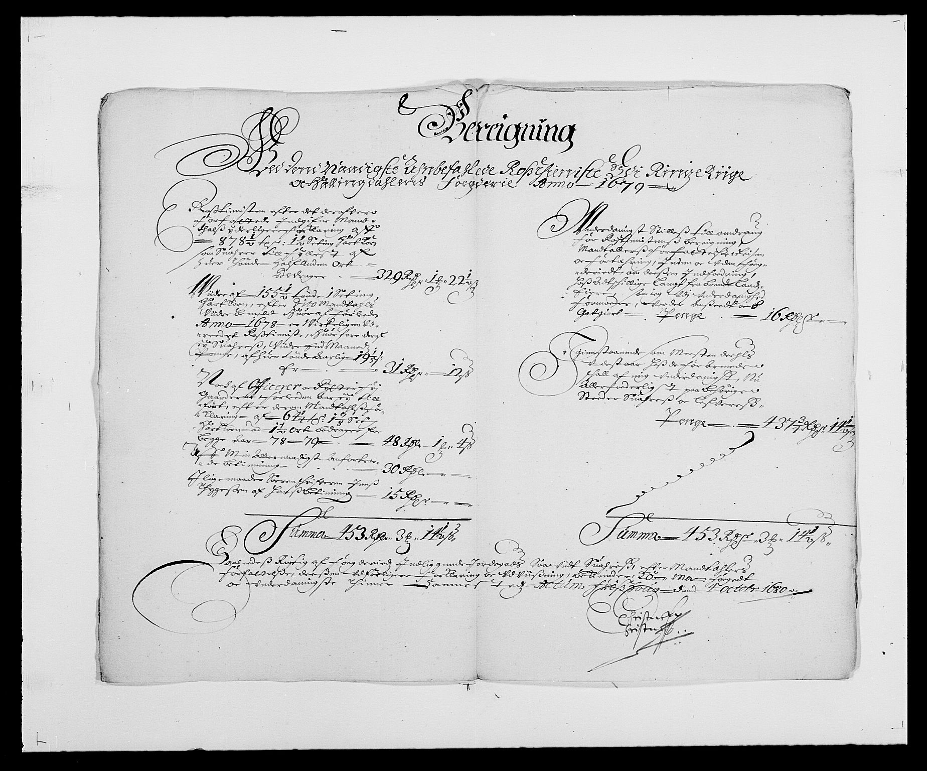 Rentekammeret inntil 1814, Reviderte regnskaper, Fogderegnskap, RA/EA-4092/R21/L1443: Fogderegnskap Ringerike og Hallingdal, 1678-1680, p. 373