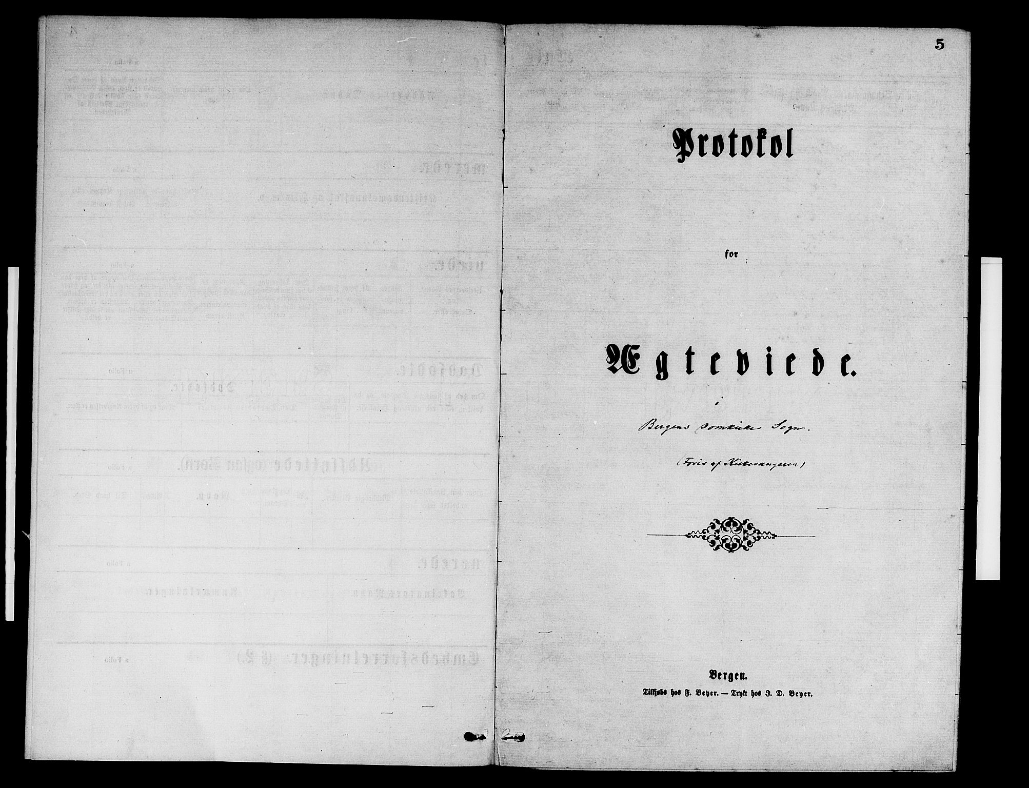 Domkirken sokneprestembete, AV/SAB-A-74801/H/Hab/L0031: Parish register (copy) no. D 3, 1877-1880, p. 4