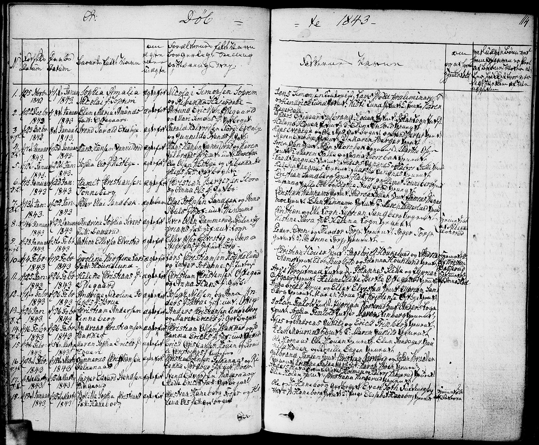 Høland prestekontor Kirkebøker, AV/SAO-A-10346a/F/Fa/L0008: Parish register (official) no. I 8, 1827-1845, p. 114