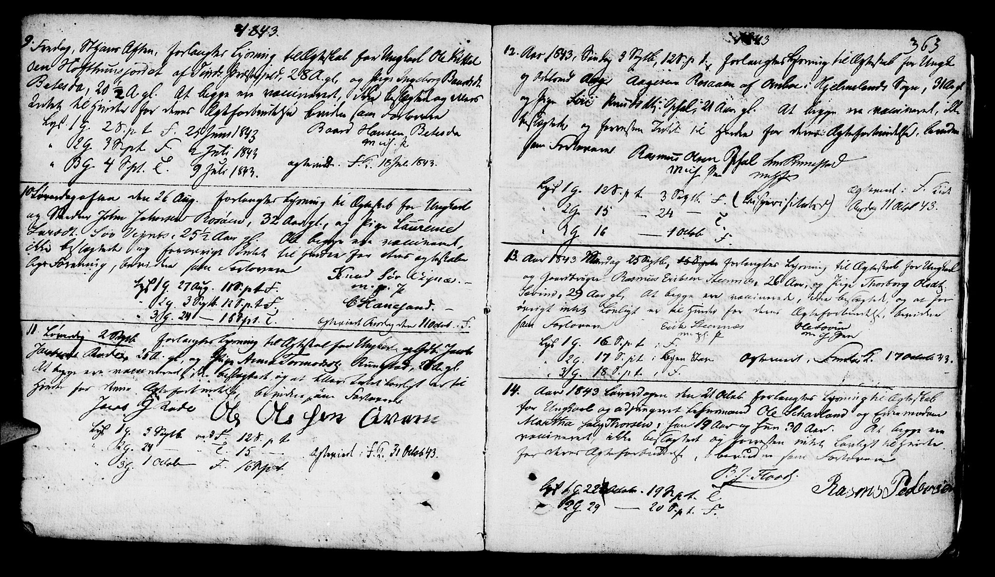 Finnøy sokneprestkontor, AV/SAST-A-101825/H/Ha/Haa/L0005: Parish register (official) no. A 5, 1773-1816, p. 363