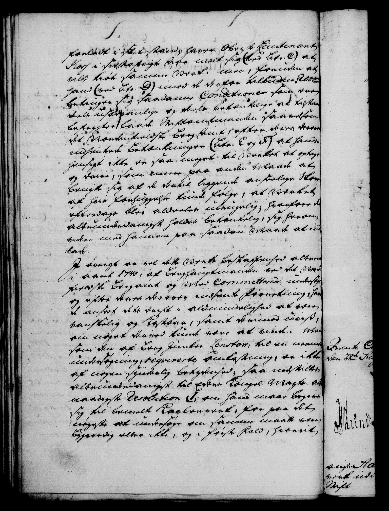 Rentekammeret, Kammerkanselliet, RA/EA-3111/G/Gf/Gfa/L0033: Norsk relasjons- og resolusjonsprotokoll (merket RK 52.33), 1751, p. 406