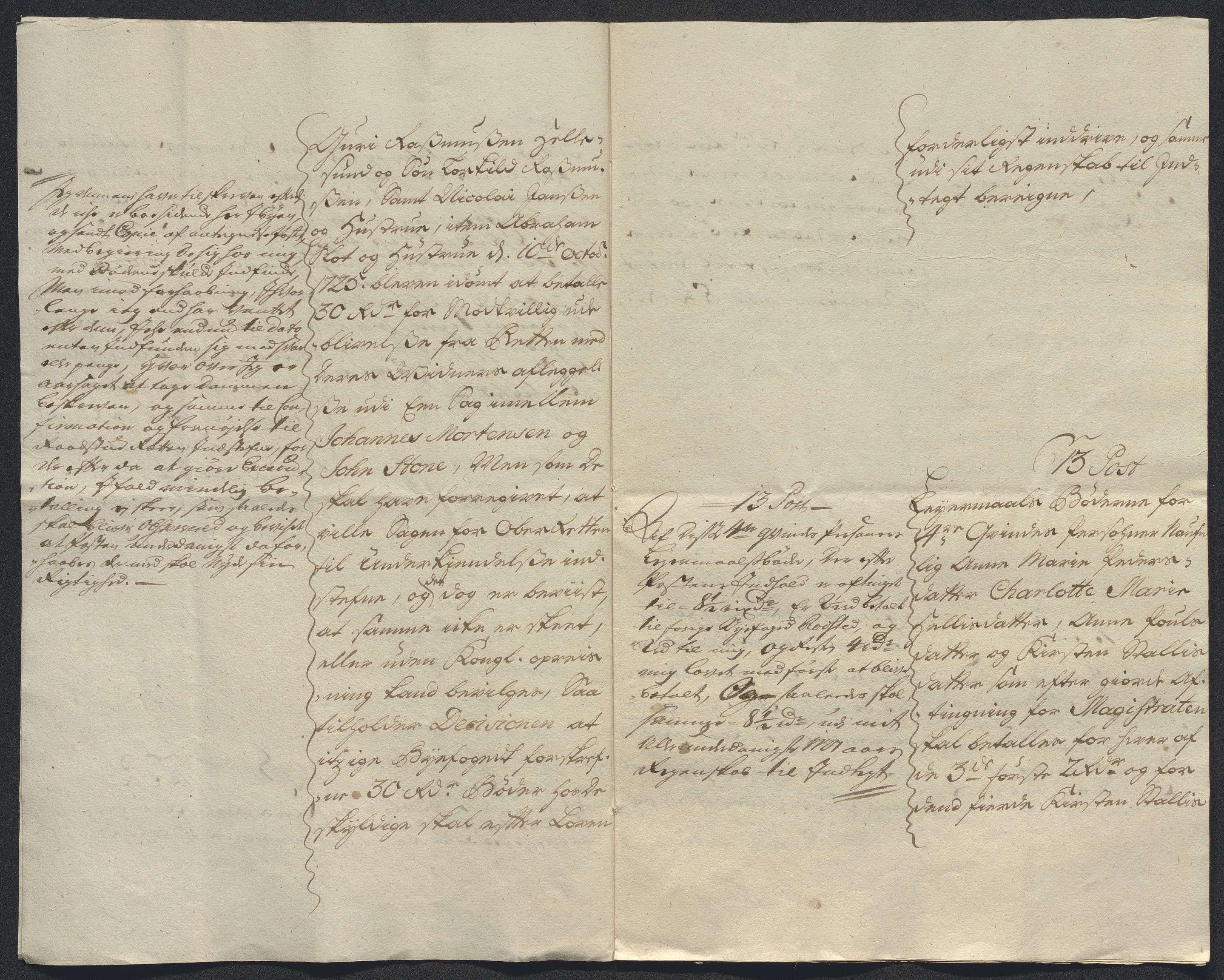 Rentekammeret inntil 1814, Reviderte regnskaper, Byregnskaper, AV/RA-EA-4066/R/Rm/L0286: [M19] Sikt og sakefall, 1719-1727, p. 510
