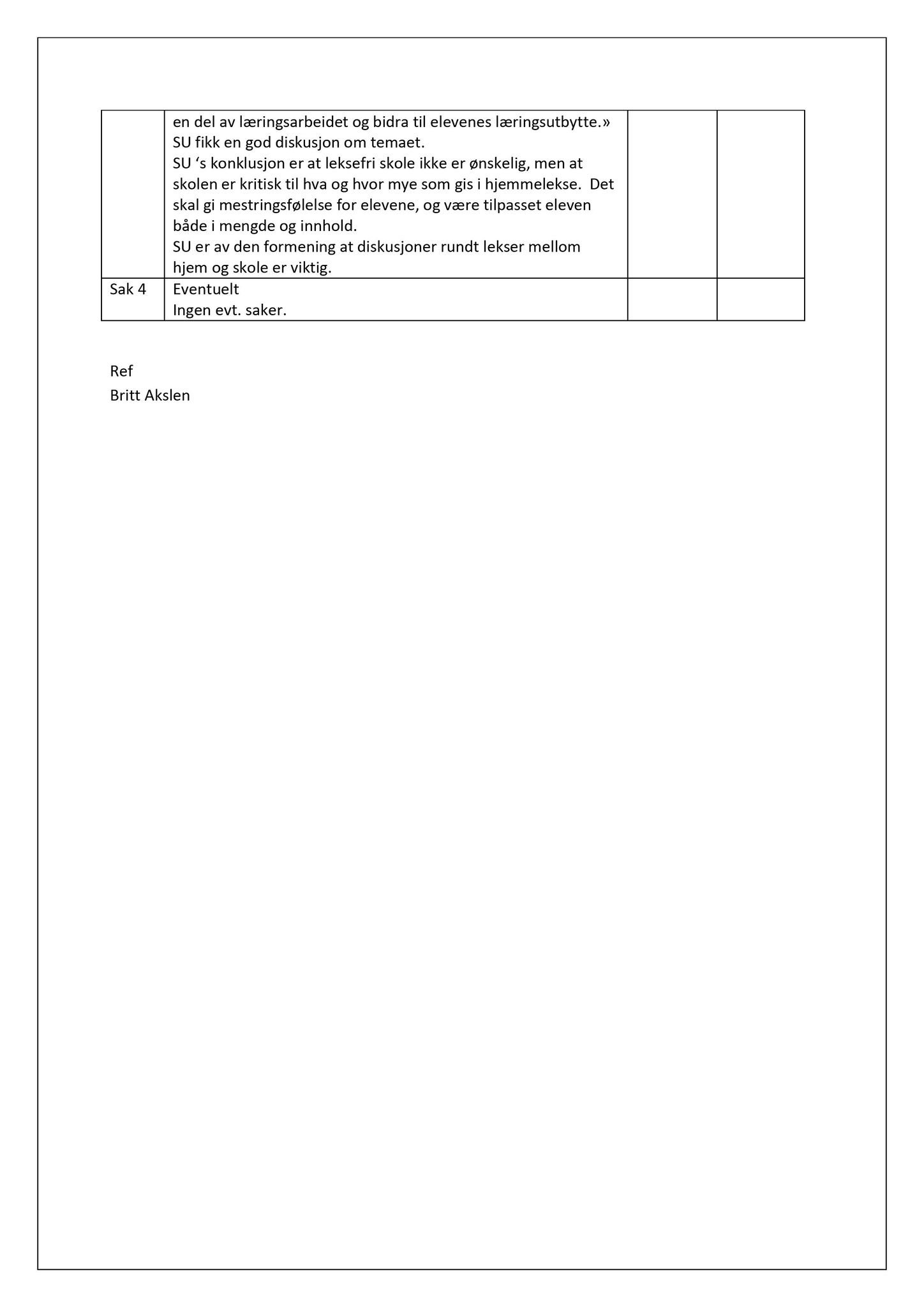 Klæbu Kommune, TRKO/KK/12-SU/L002: Samarbeidsutvalgene skoler og barnehager - Møtedokumenter, 2015-2016, p. 3