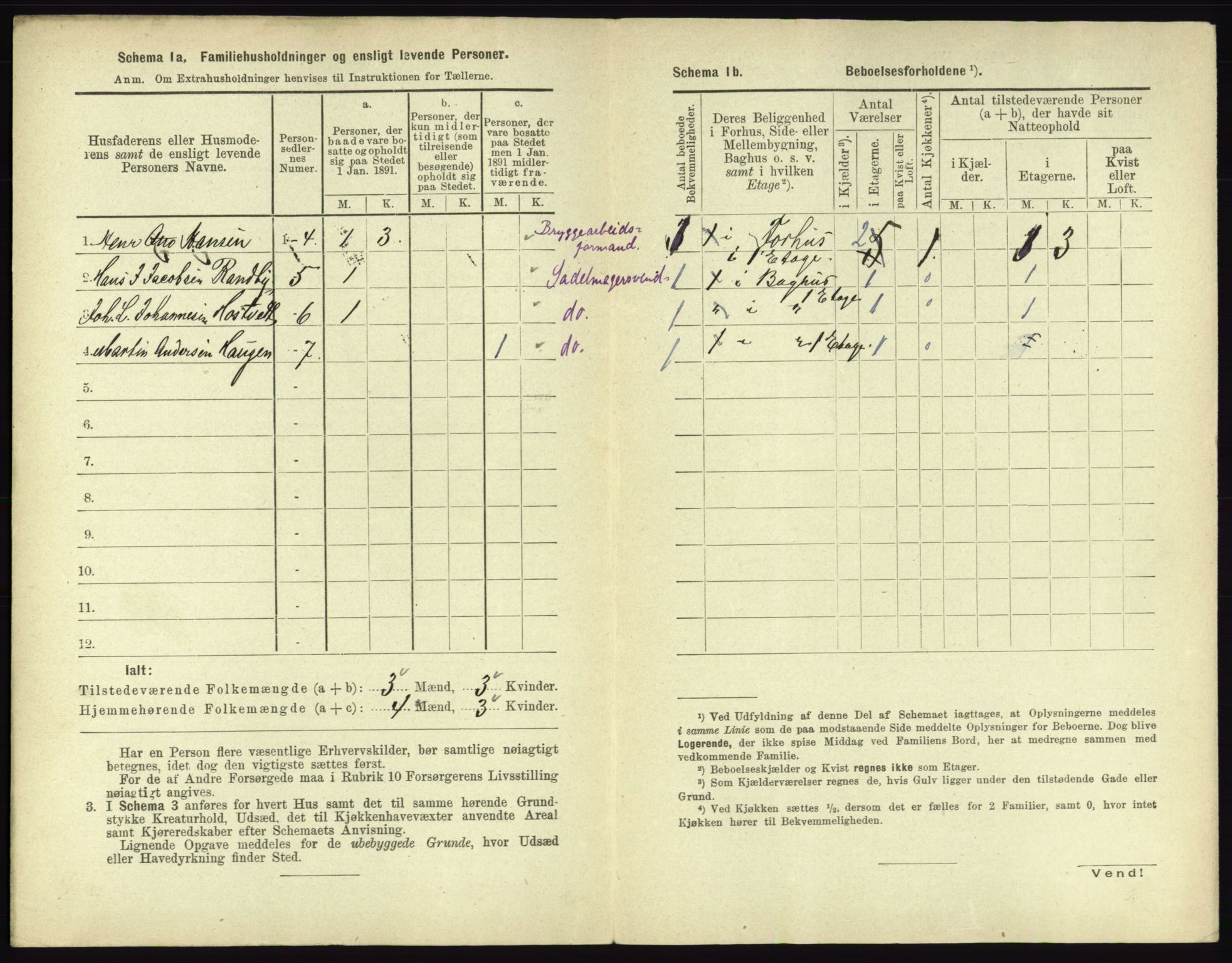 RA, 1891 census for 0602 Drammen, 1891, p. 2340