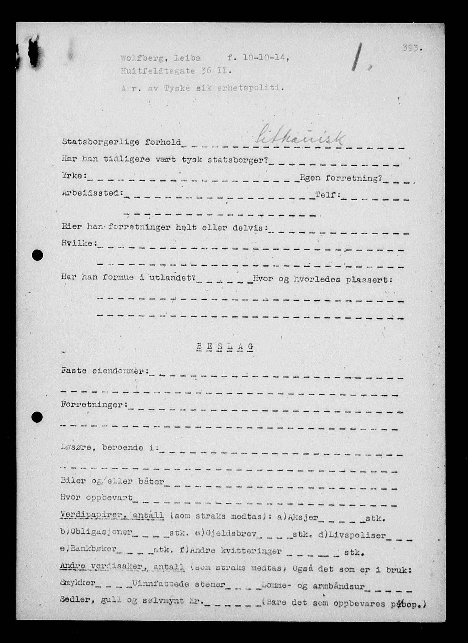 Justisdepartementet, Tilbakeføringskontoret for inndratte formuer, AV/RA-S-1564/H/Hc/Hcc/L0986: --, 1945-1947, p. 510