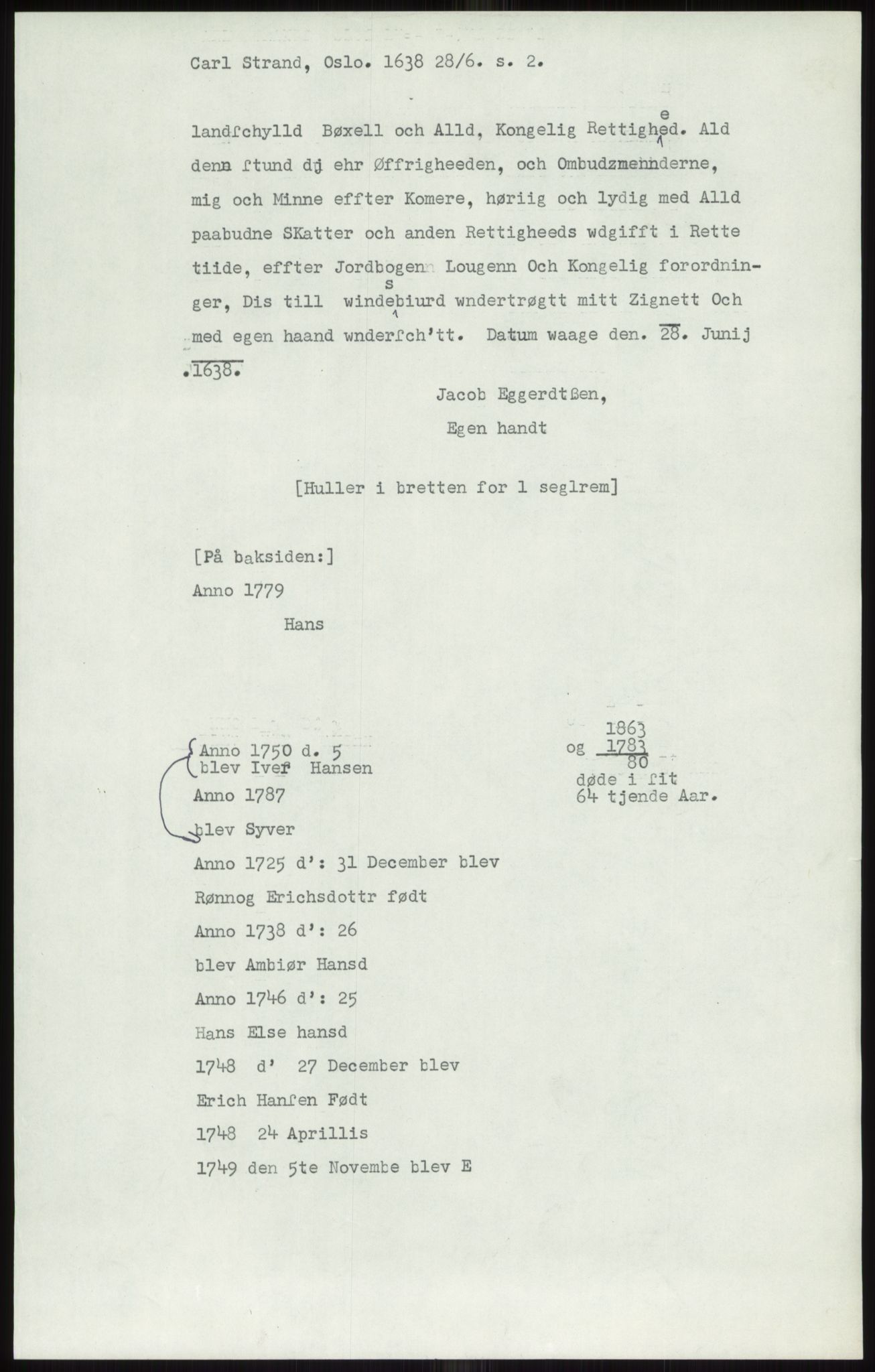 Samlinger til kildeutgivelse, Diplomavskriftsamlingen, AV/RA-EA-4053/H/Ha, p. 91