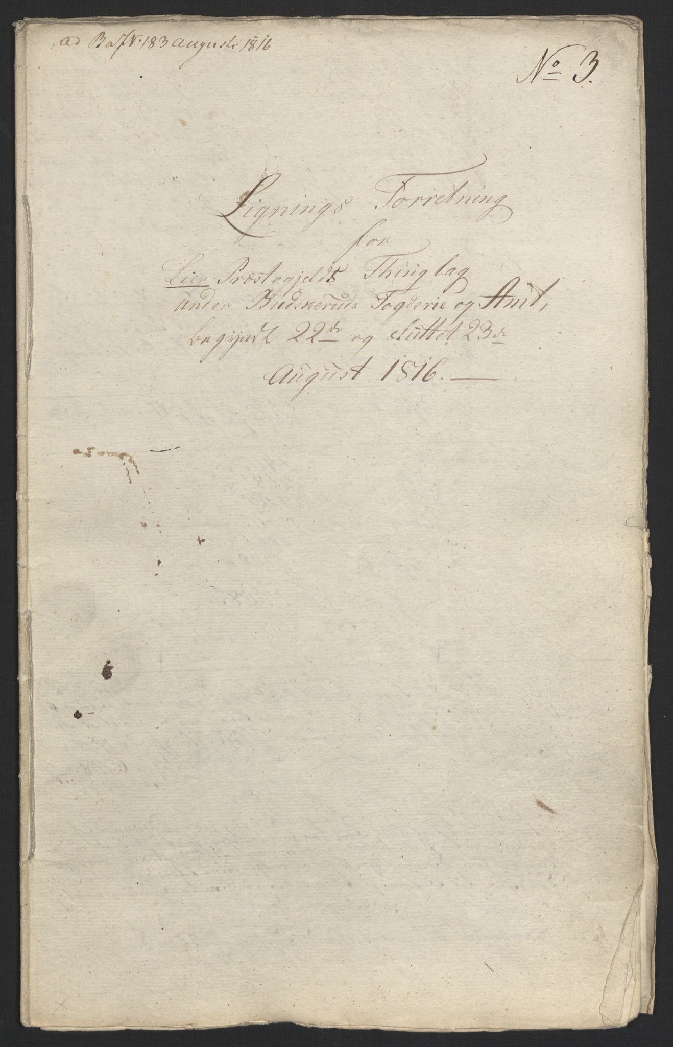 Sølvskatten 1816, NOBA/SOLVSKATTEN/A/L0018: Bind 19: Buskerud fogderi, 1816-1822, p. 19