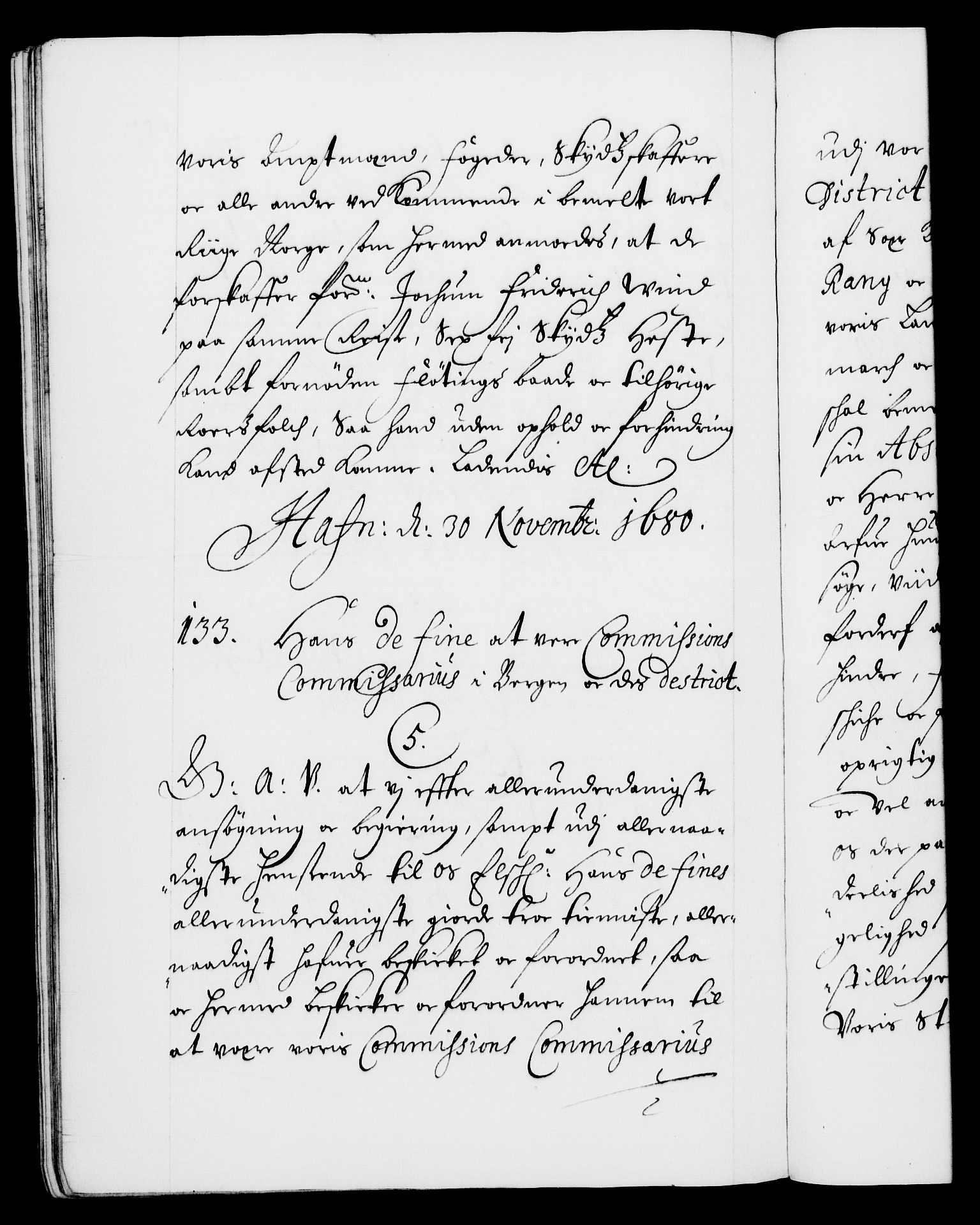 Danske Kanselli 1572-1799, RA/EA-3023/F/Fc/Fca/Fcaa/L0012: Norske registre (mikrofilm), 1674-1680, p. 457b