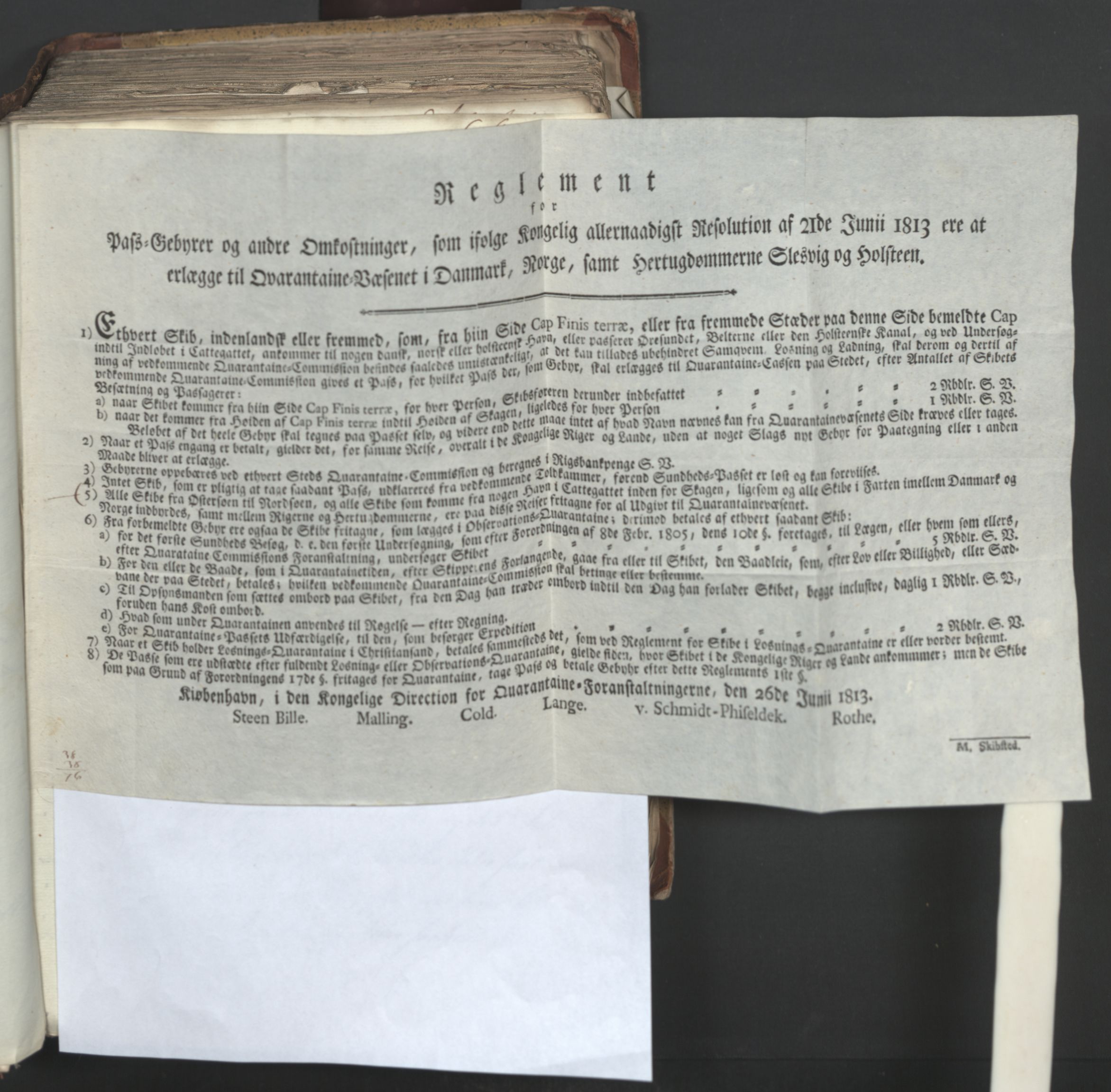 Statsrådsavdelingen i Stockholm, AV/RA-S-1003/D/Da/L0001: Regjeringsinnstillinger nr. 1-262, 1814-1815, p. 30