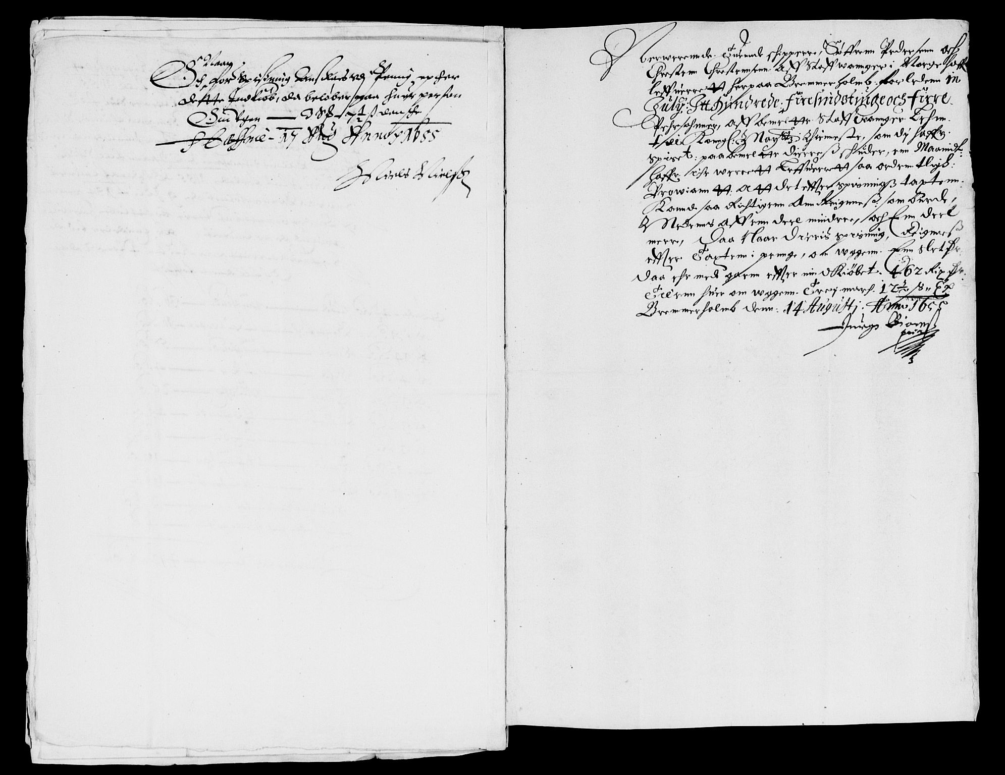 Rentekammeret inntil 1814, Reviderte regnskaper, Lensregnskaper, AV/RA-EA-5023/R/Rb/Rbs/L0035: Stavanger len, 1648-1655