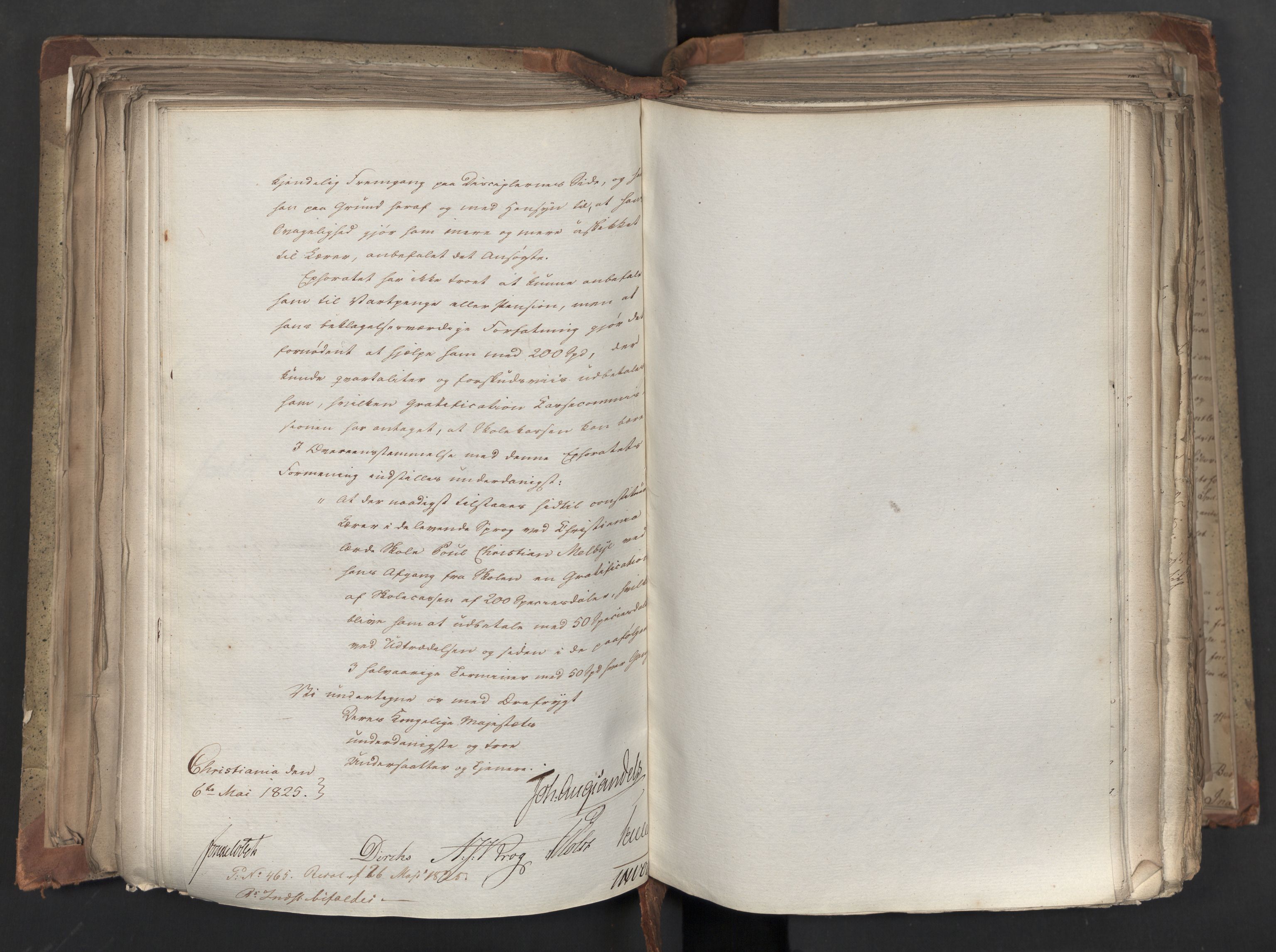 Statsrådsavdelingen i Stockholm, AV/RA-S-1003/D/Da/L0042: Regjeringsinnstillinger nr. 2467-2705, 1825, p. 268