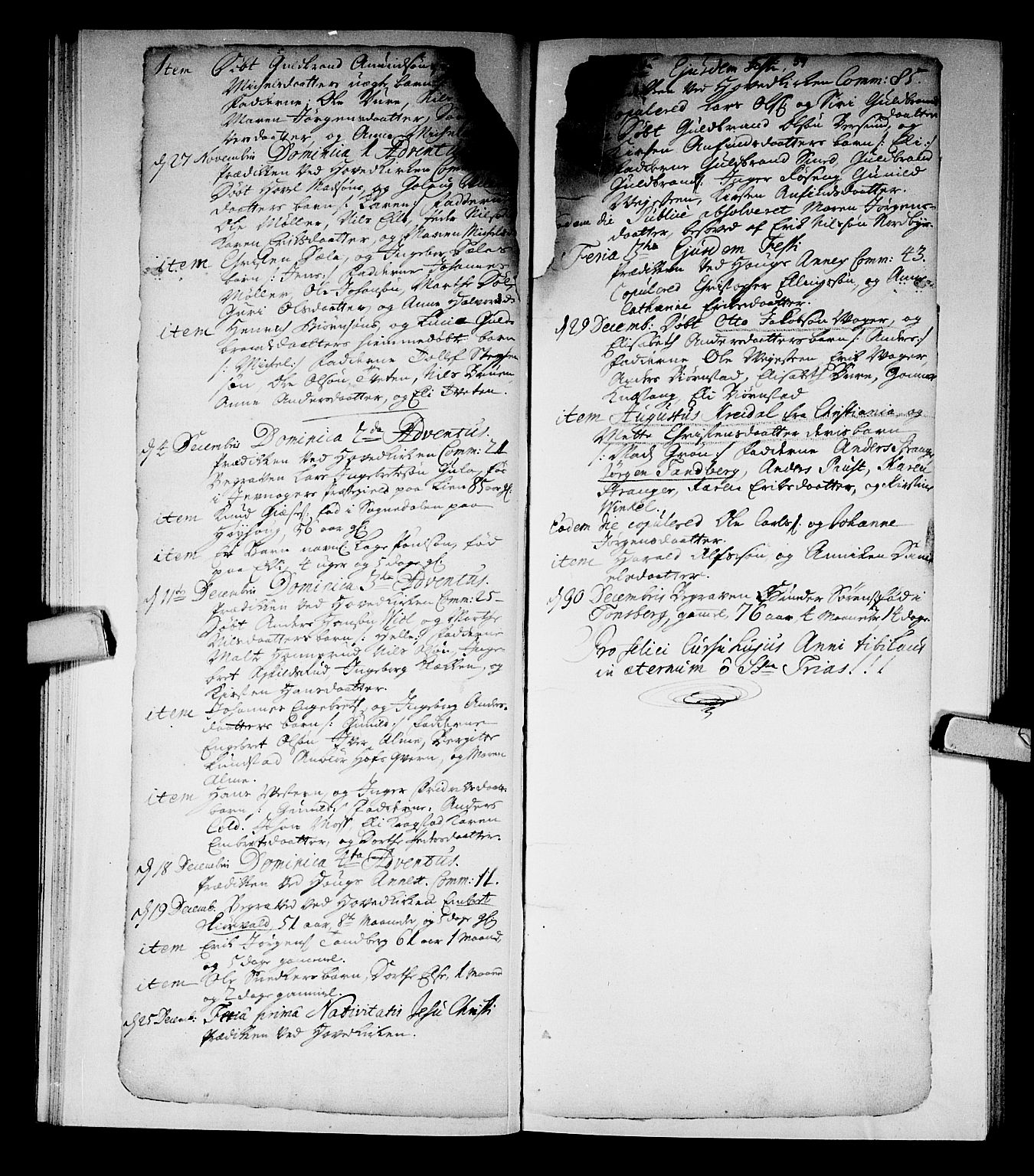 Norderhov kirkebøker, AV/SAKO-A-237/F/Fa/L0002a: Parish register (official) no. 2A, 1716-1725, p. 58-59