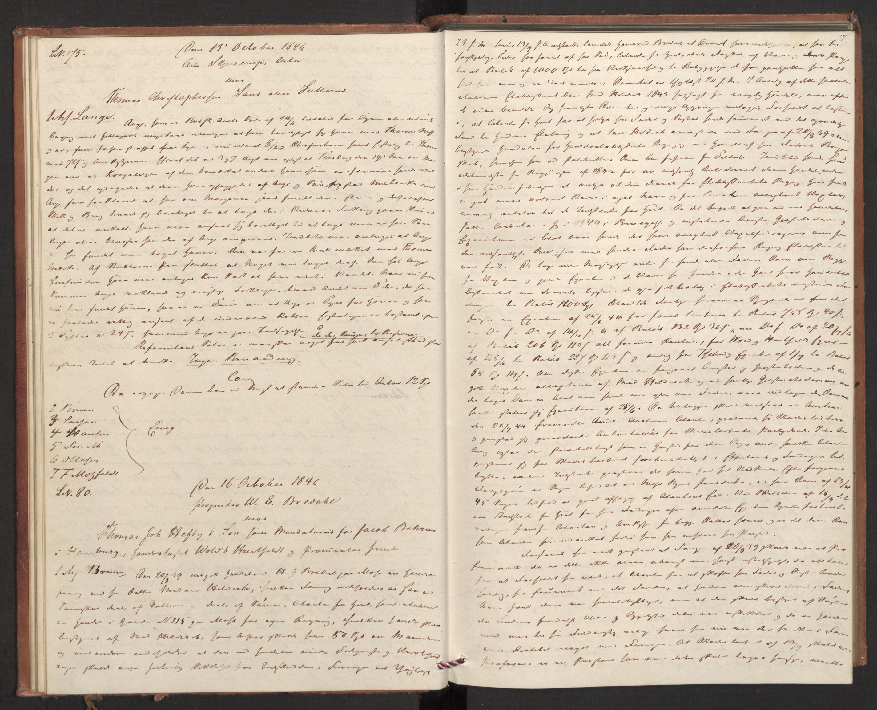 Høyesterett, AV/RA-S-1002/E/Eb/Eba/L0039/0002: Voteringsprotokoller / Voteringsprotokoll, 1846-1847, p. 16b-17a